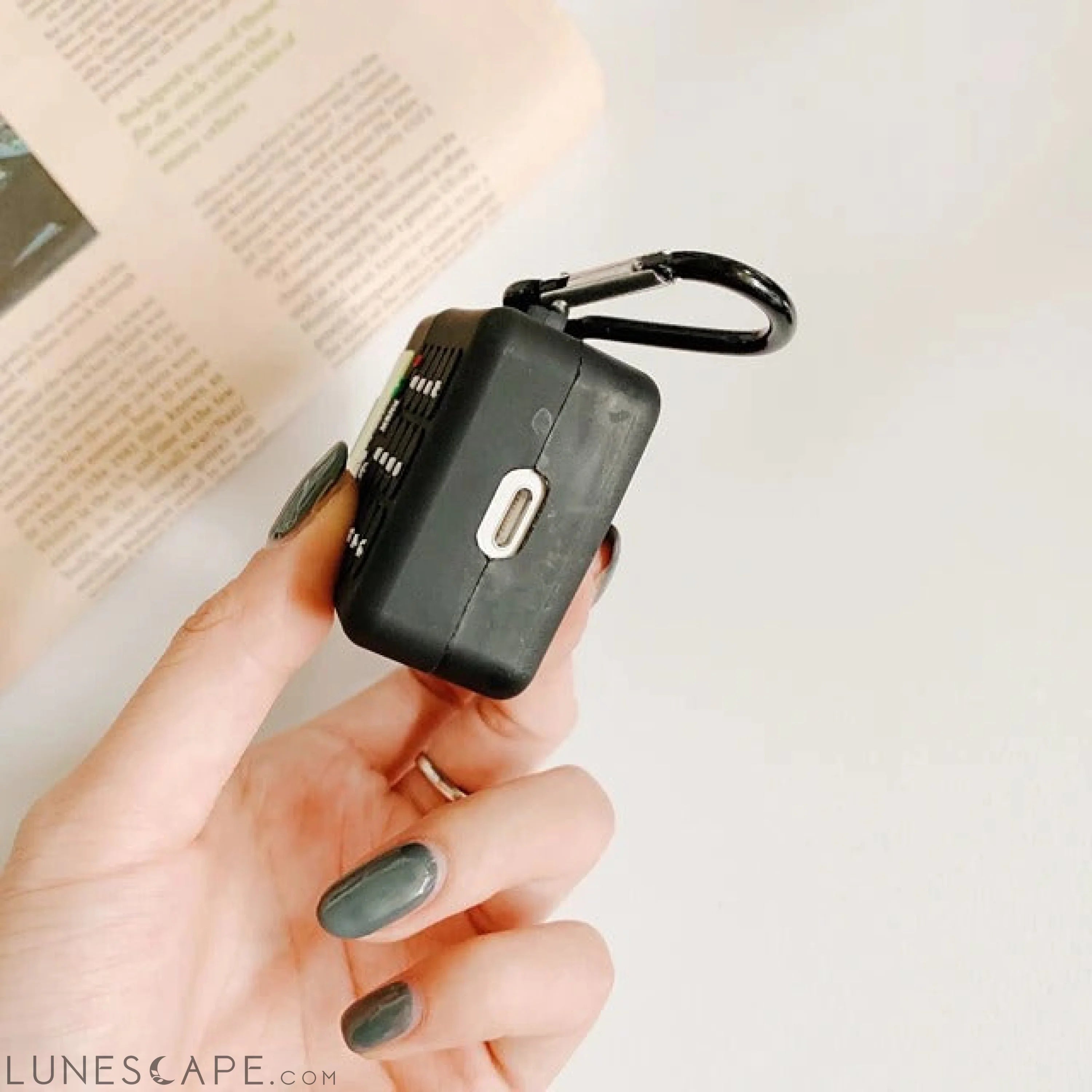 Case For AirPods Shockproof Headphone Case Soft LUNESCAPE