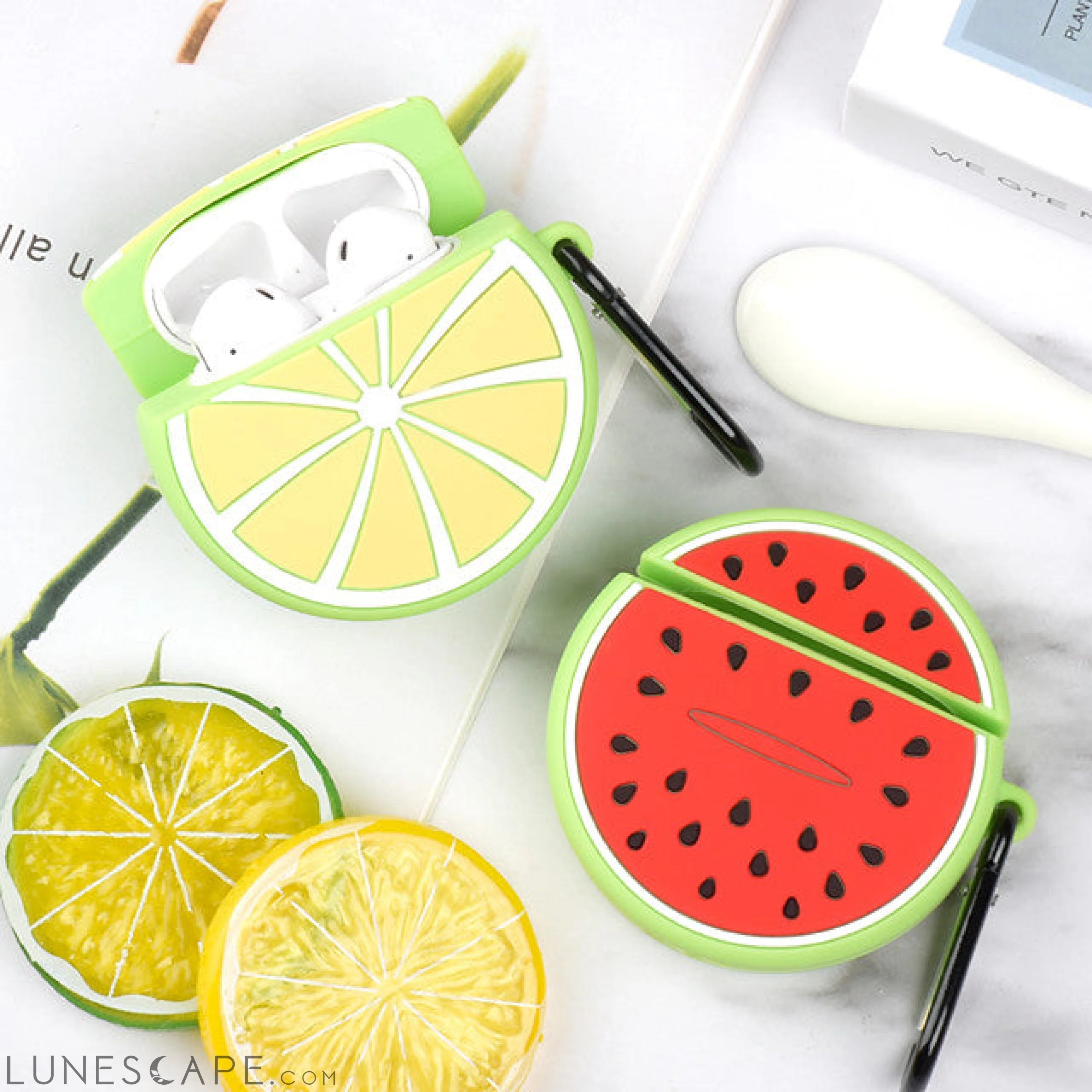 Case For Apple scene map AirPods 1/2 universal fruit pattern LUNESCAPE
