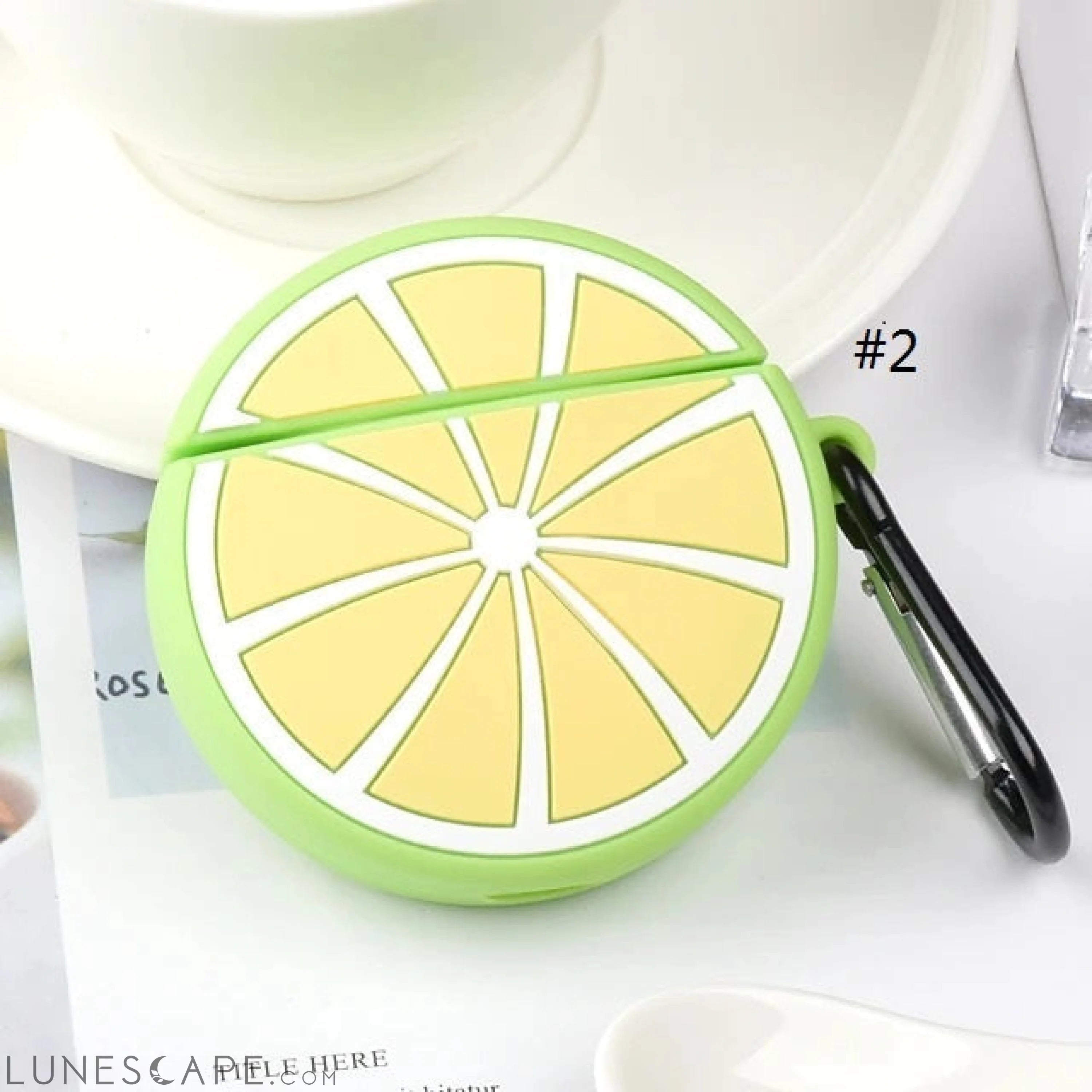 Case For Apple scene map AirPods 1/2 universal fruit pattern LUNESCAPE