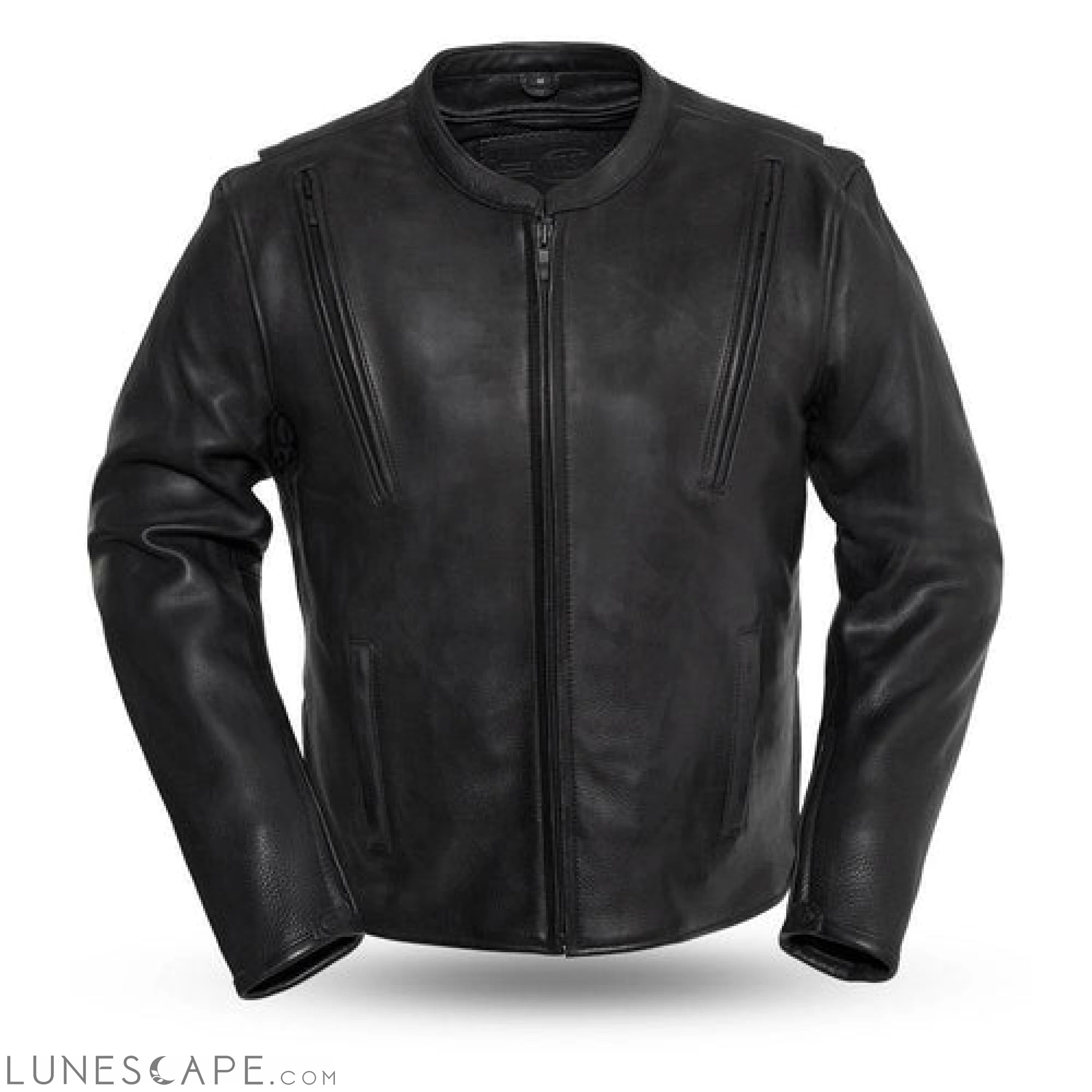 CaseUp- Men's Motorcycle Leather Jacket LUNESCAPE