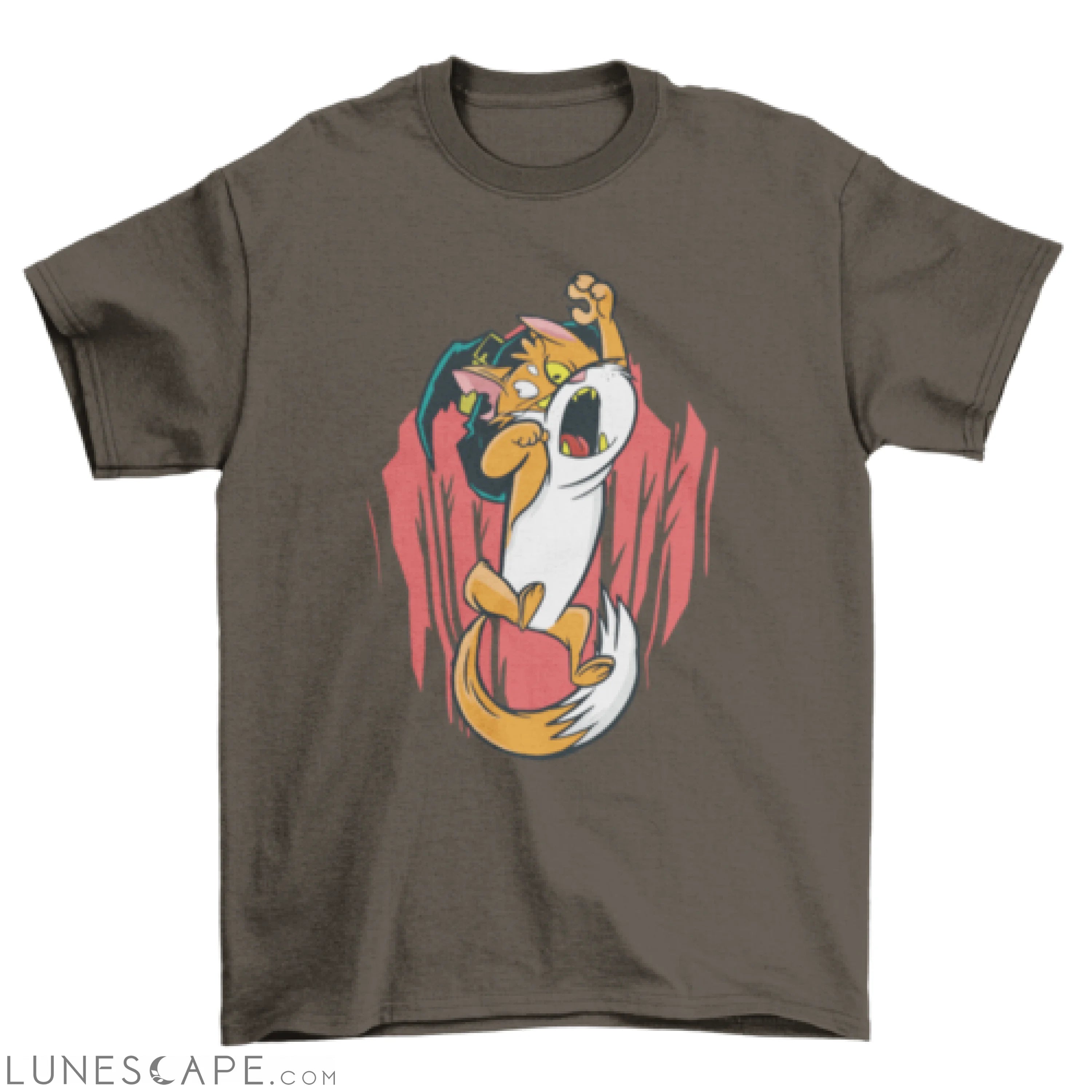 Cat witch t-shirt LUNESCAPE