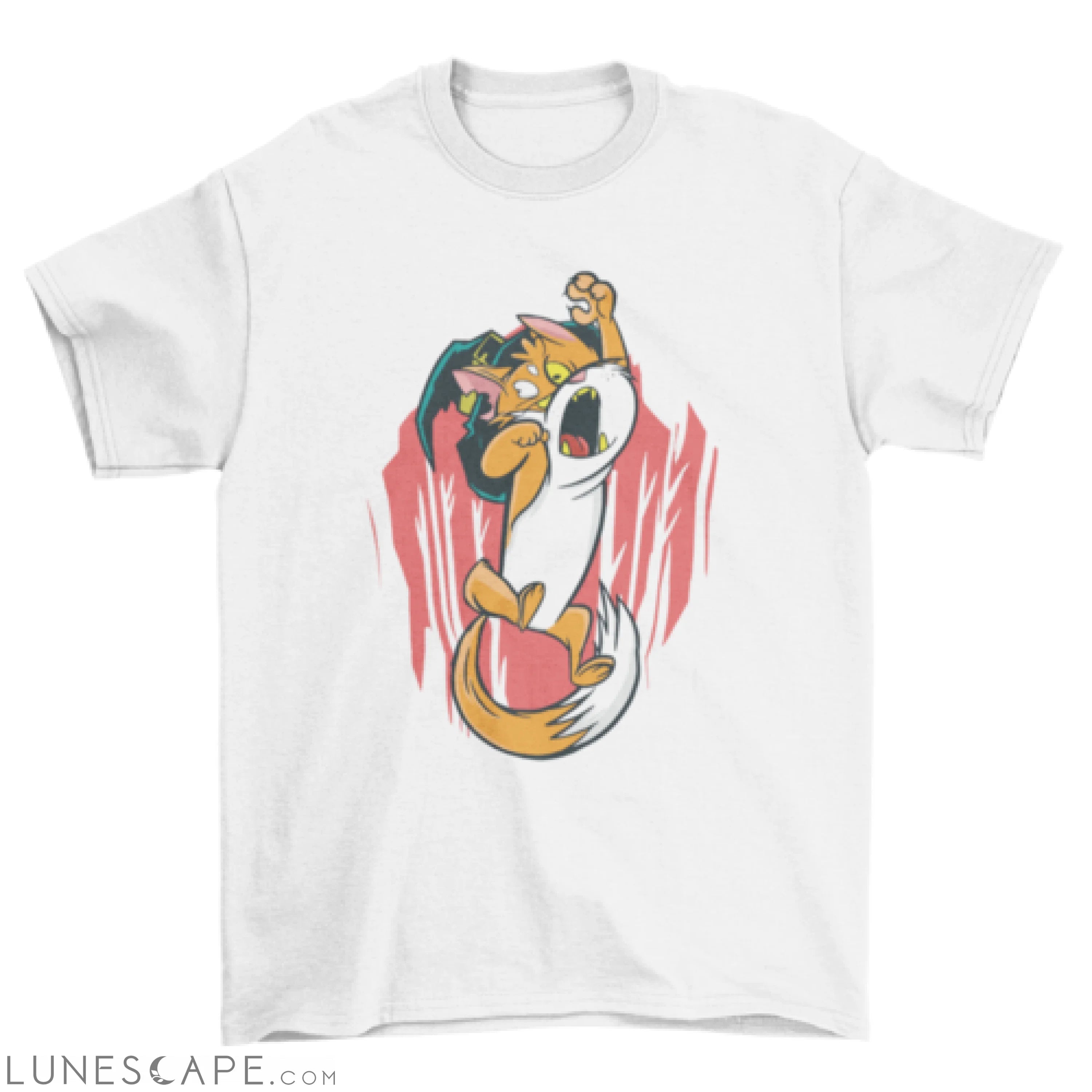 Cat witch t-shirt LUNESCAPE