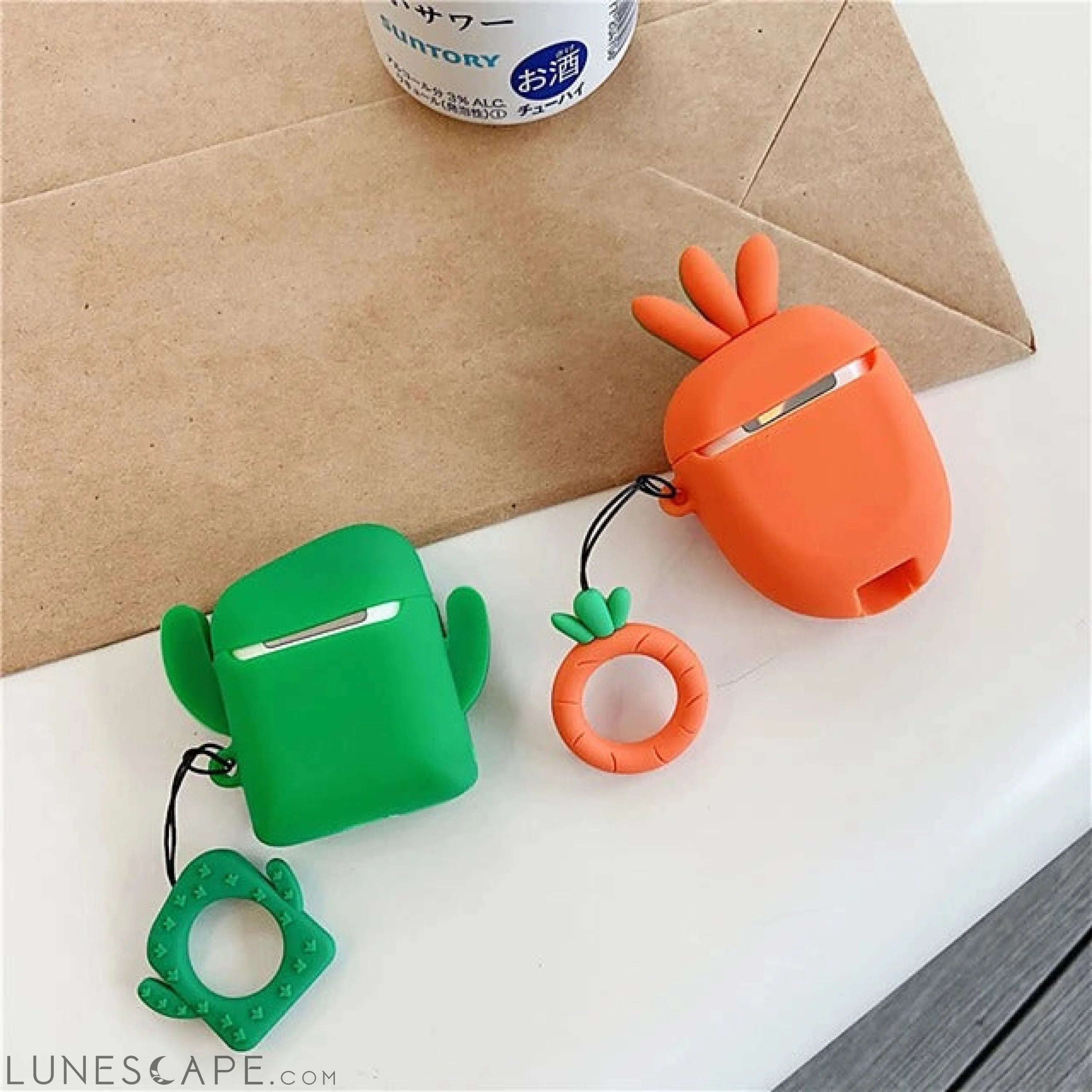 Catcus AirPods Headphone Case Carrot AirPods Case LUNESCAPE