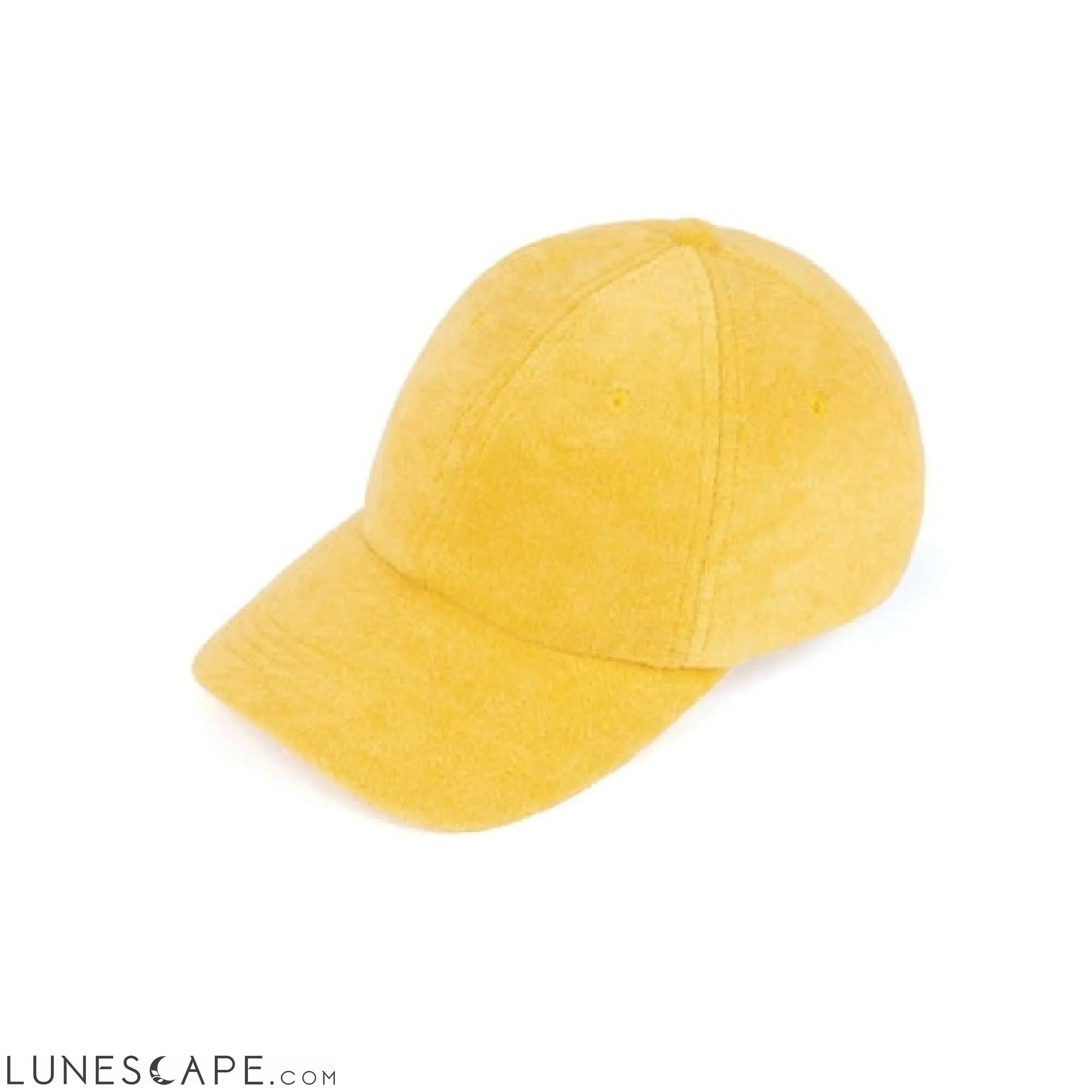 CC Terry Cloth Women Baseball Trucker Cap Low Ponytail Hat LUNESCAPE
