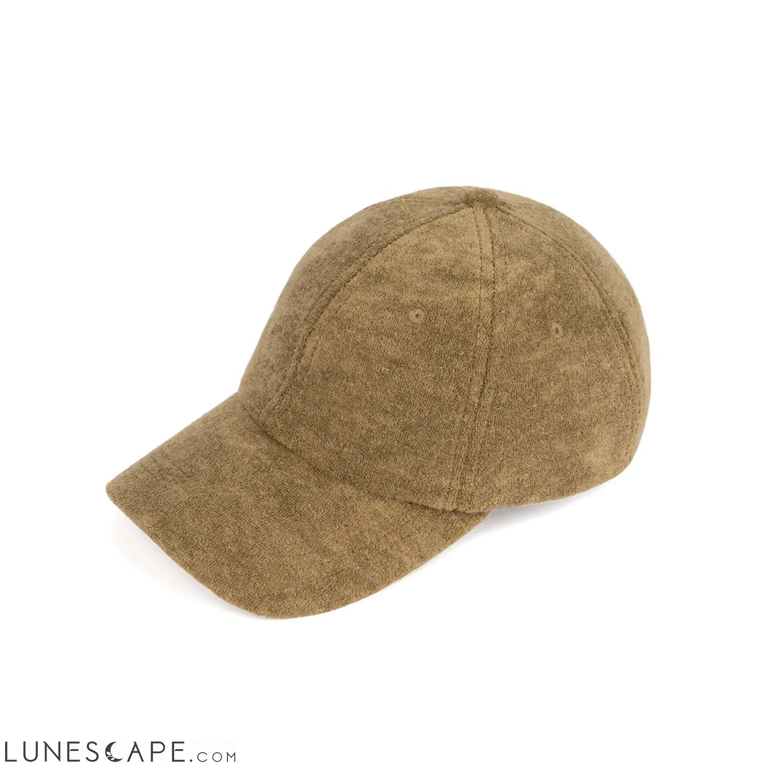 CC Terry Cloth Women Baseball Trucker Cap Low Ponytail Hat LUNESCAPE