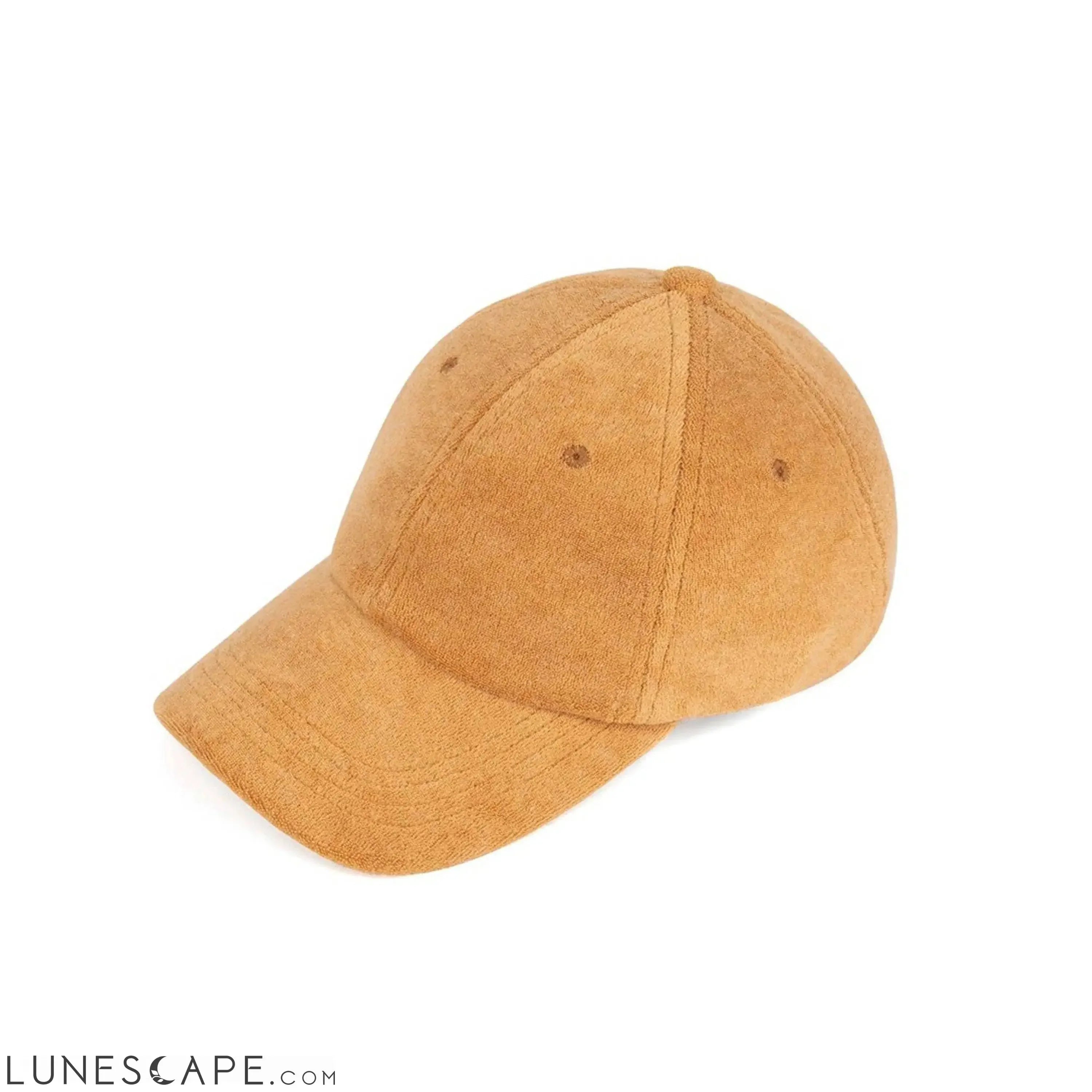 CC Terry Cloth Women Baseball Trucker Cap Low Ponytail Hat LUNESCAPE