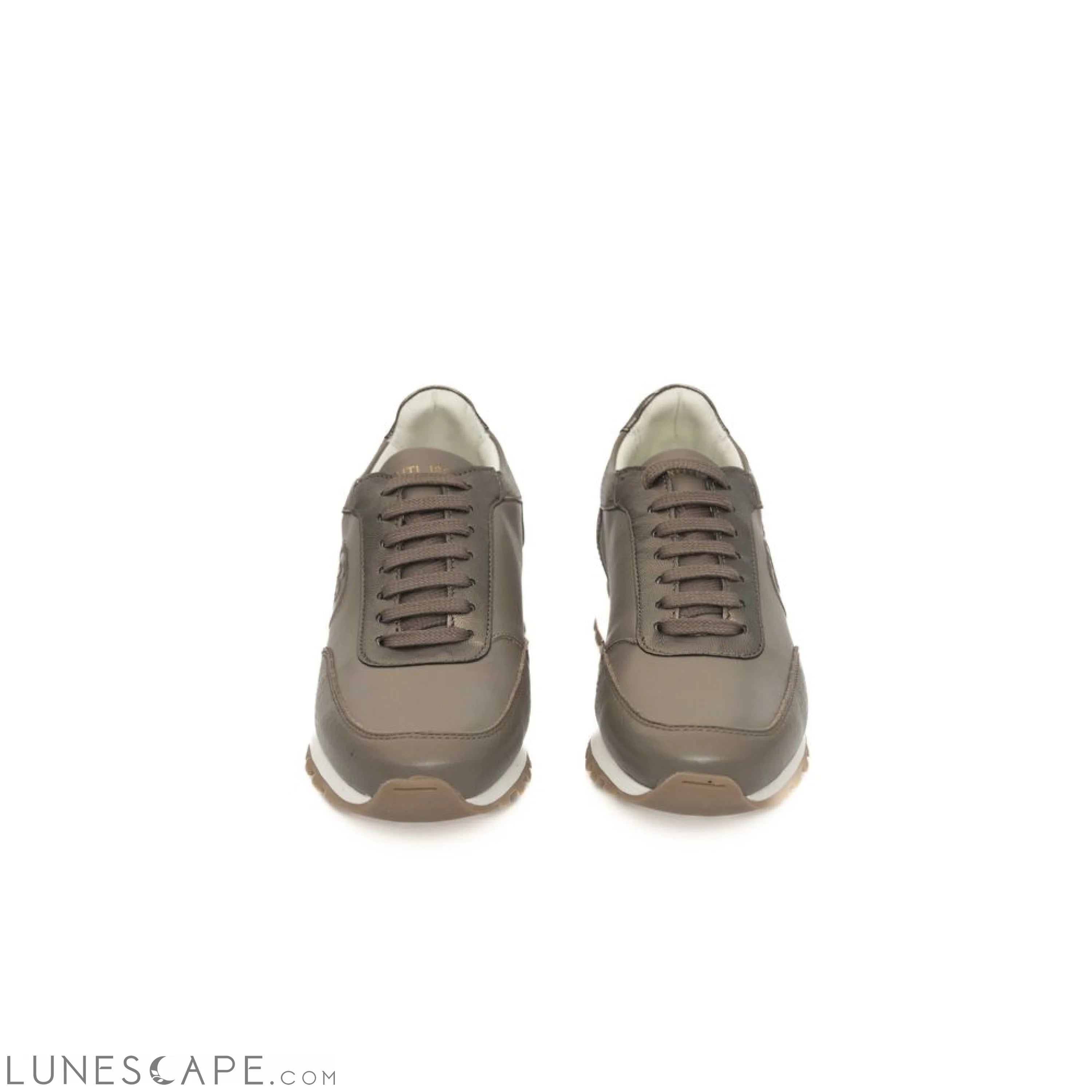 Cerruti 1881 Beige Cowhide Women Platform Sneaker LUNESCAPE