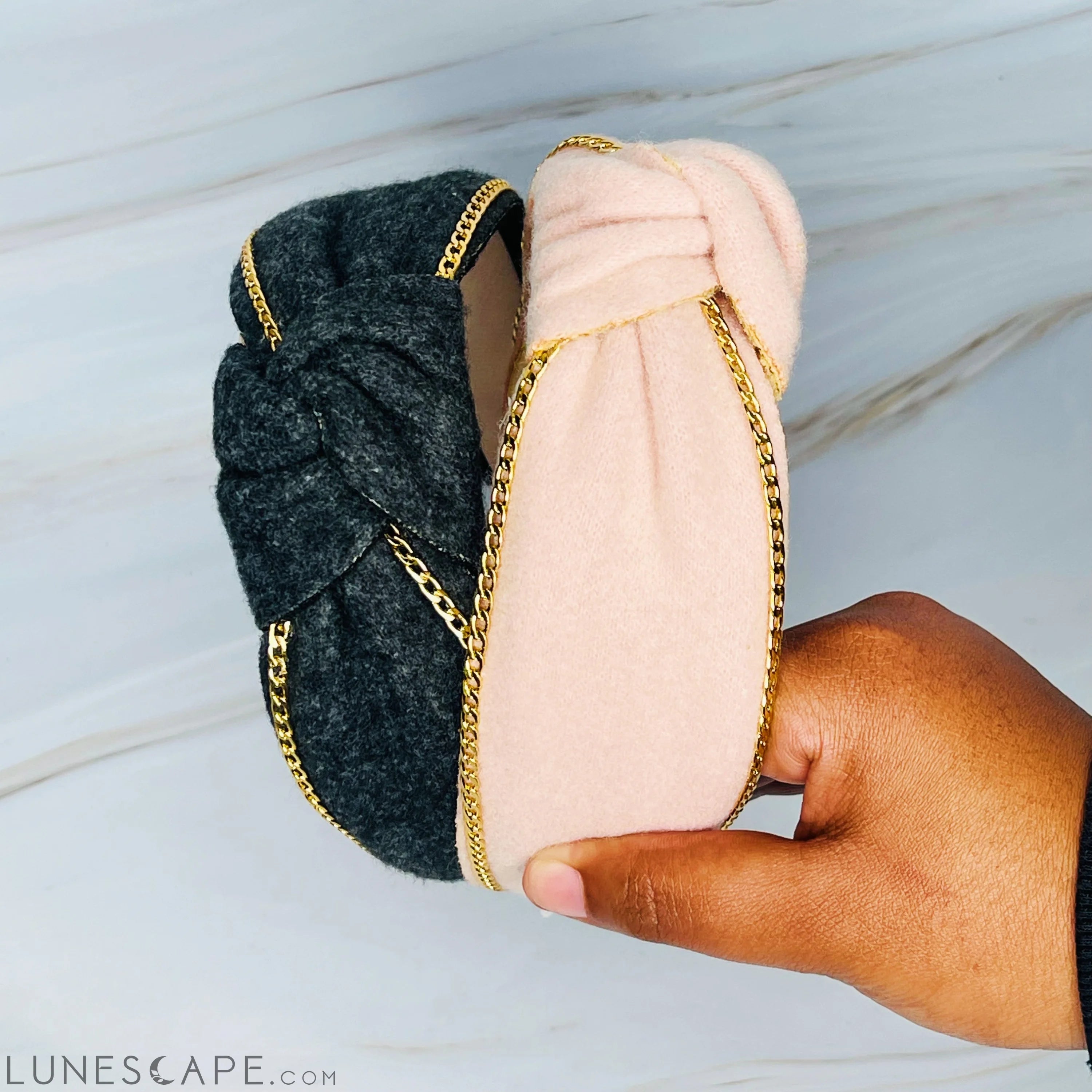 Chained in Line Headband LUNESCAPE