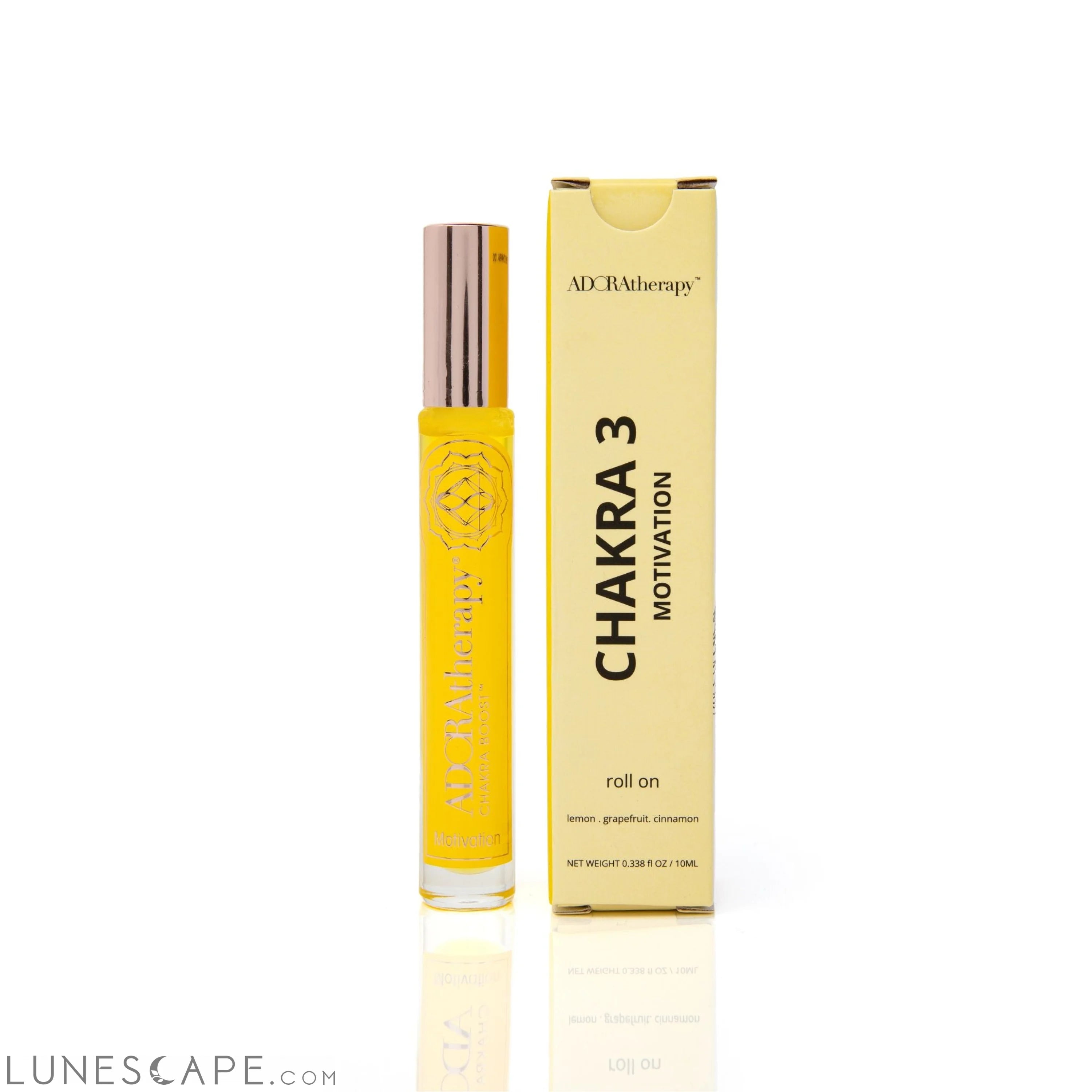 Chakra 3 Motivation Roll On Perfume Oil LUNESCAPE