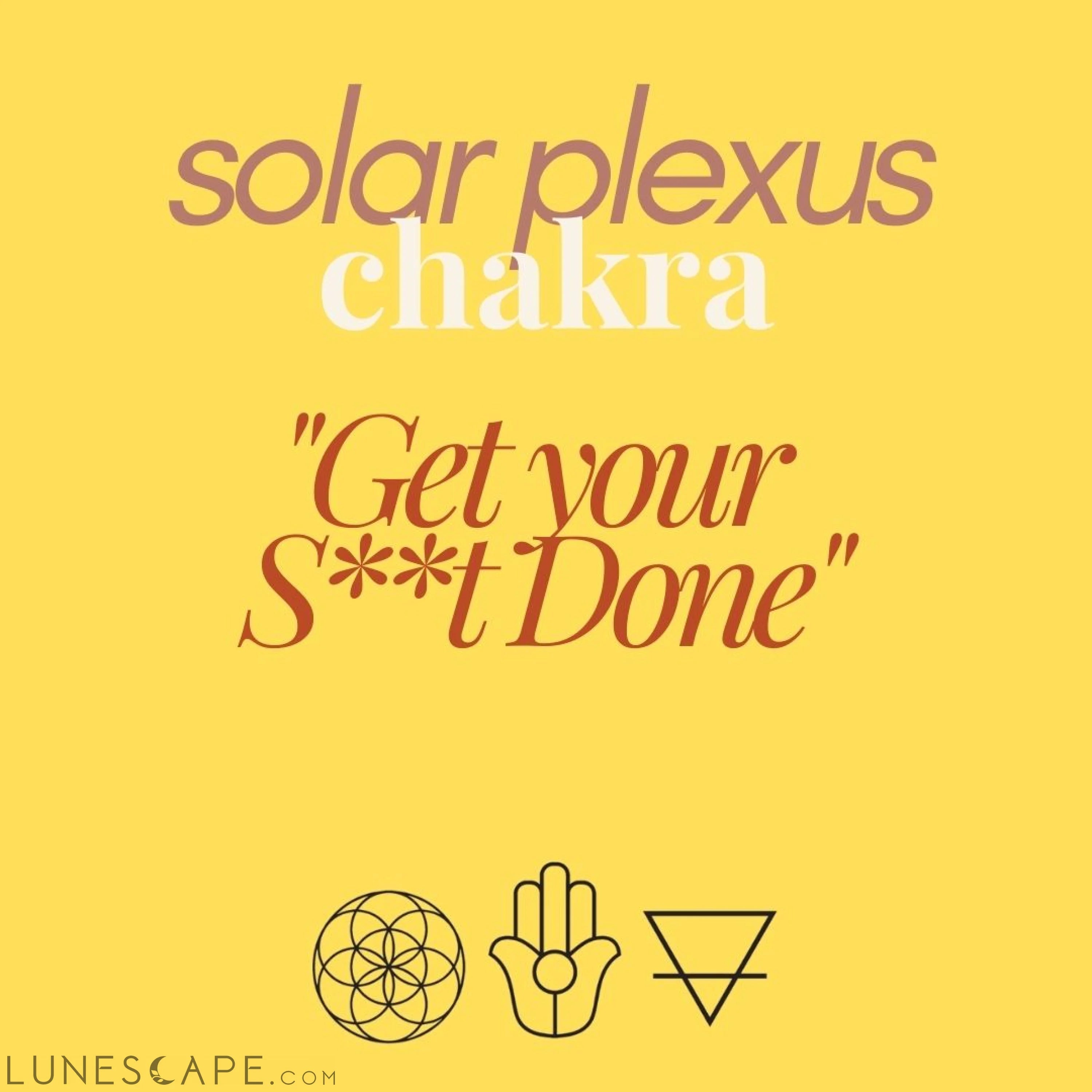 Chakra 3 Motivation Roll On Perfume Oil LUNESCAPE