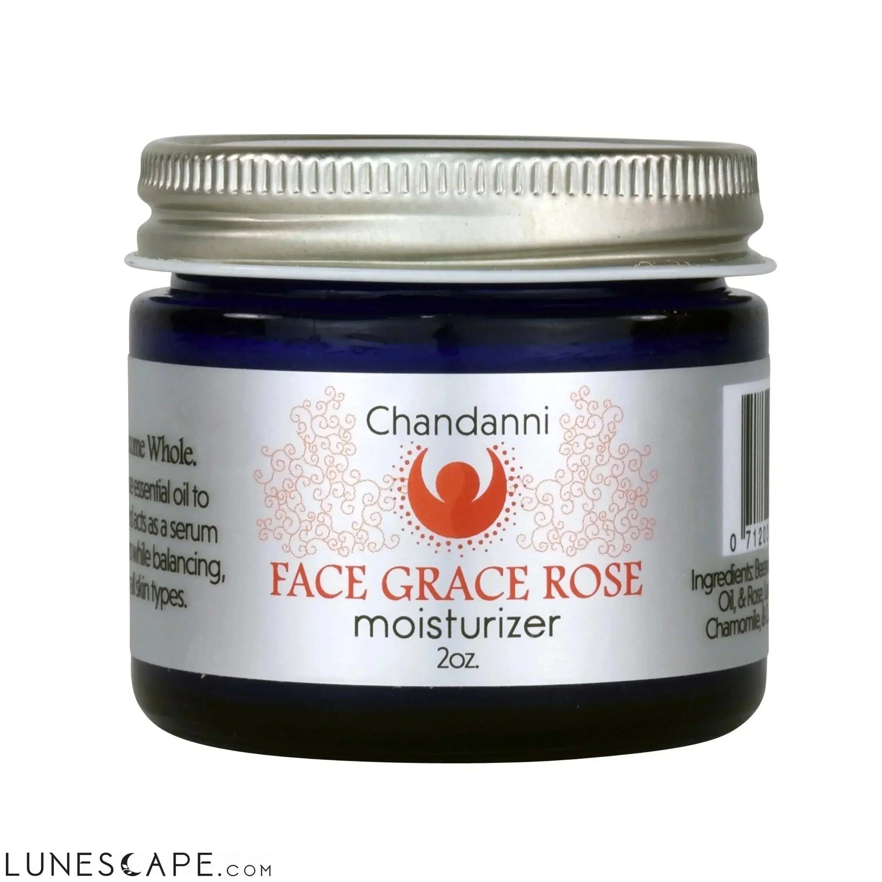 Chandanni Ayurvedic "Face Grace" Rose Moisturizer LUNESCAPE