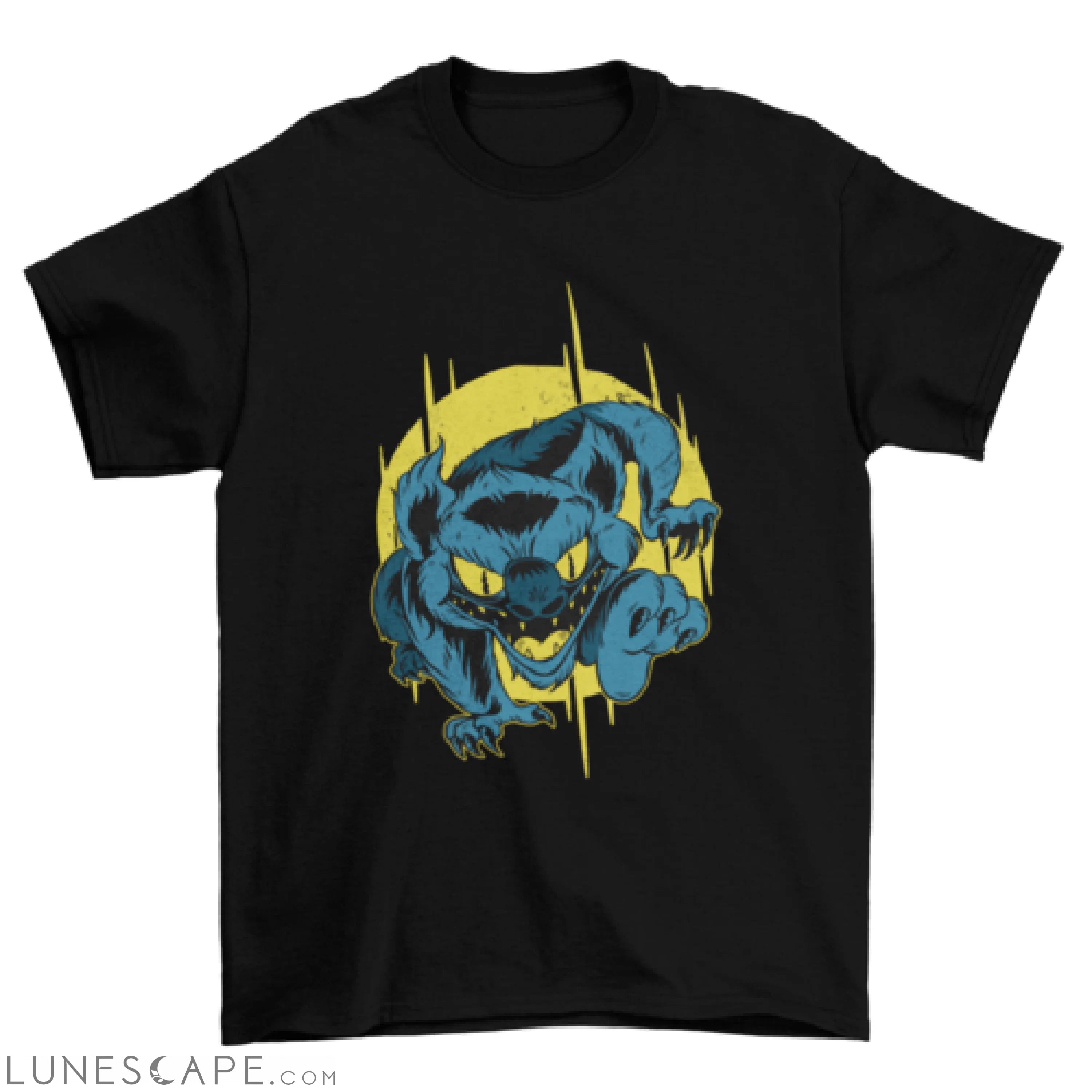 Charging Monster T-shirt Design LUNESCAPE