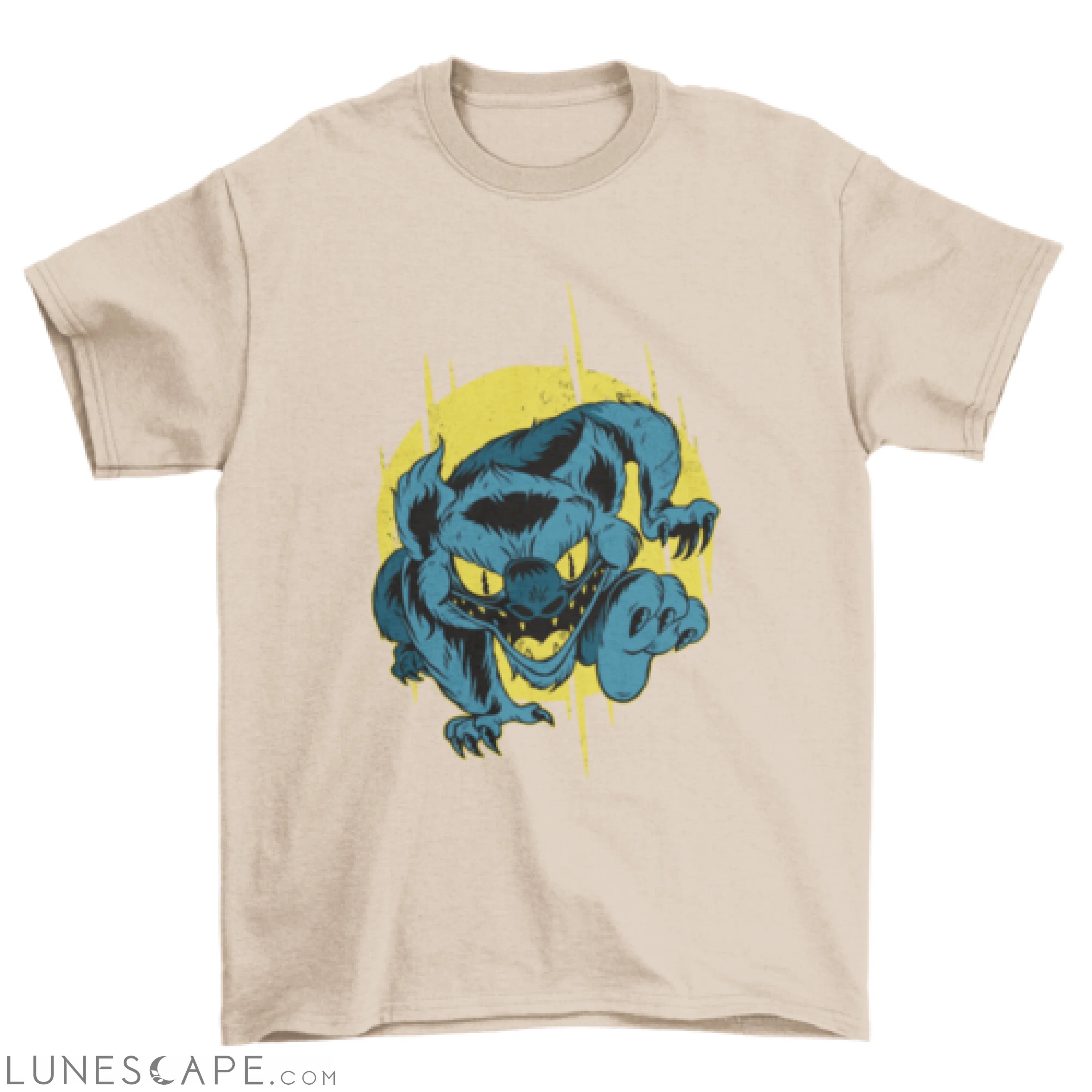 Charging Monster T-shirt Design LUNESCAPE