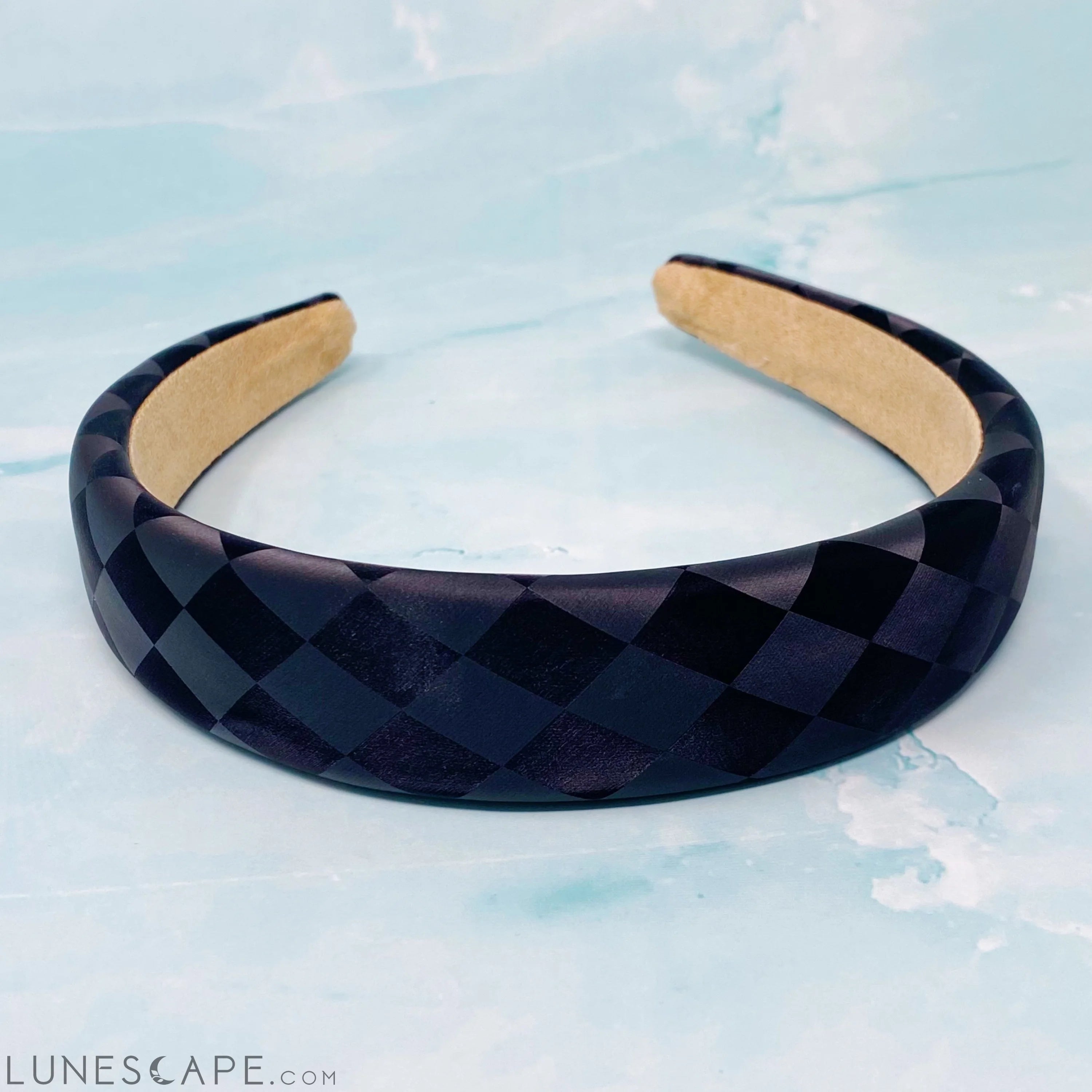 Checked in Mute Headband LUNESCAPE
