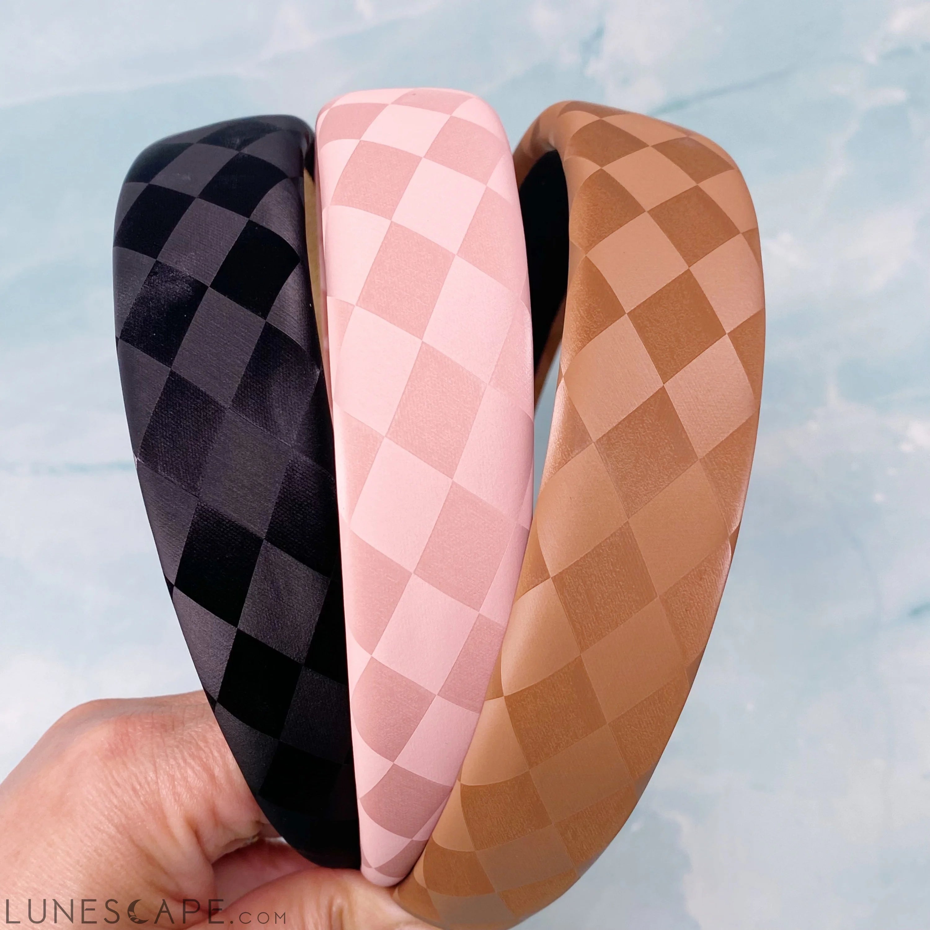 Checked in Mute Headband LUNESCAPE