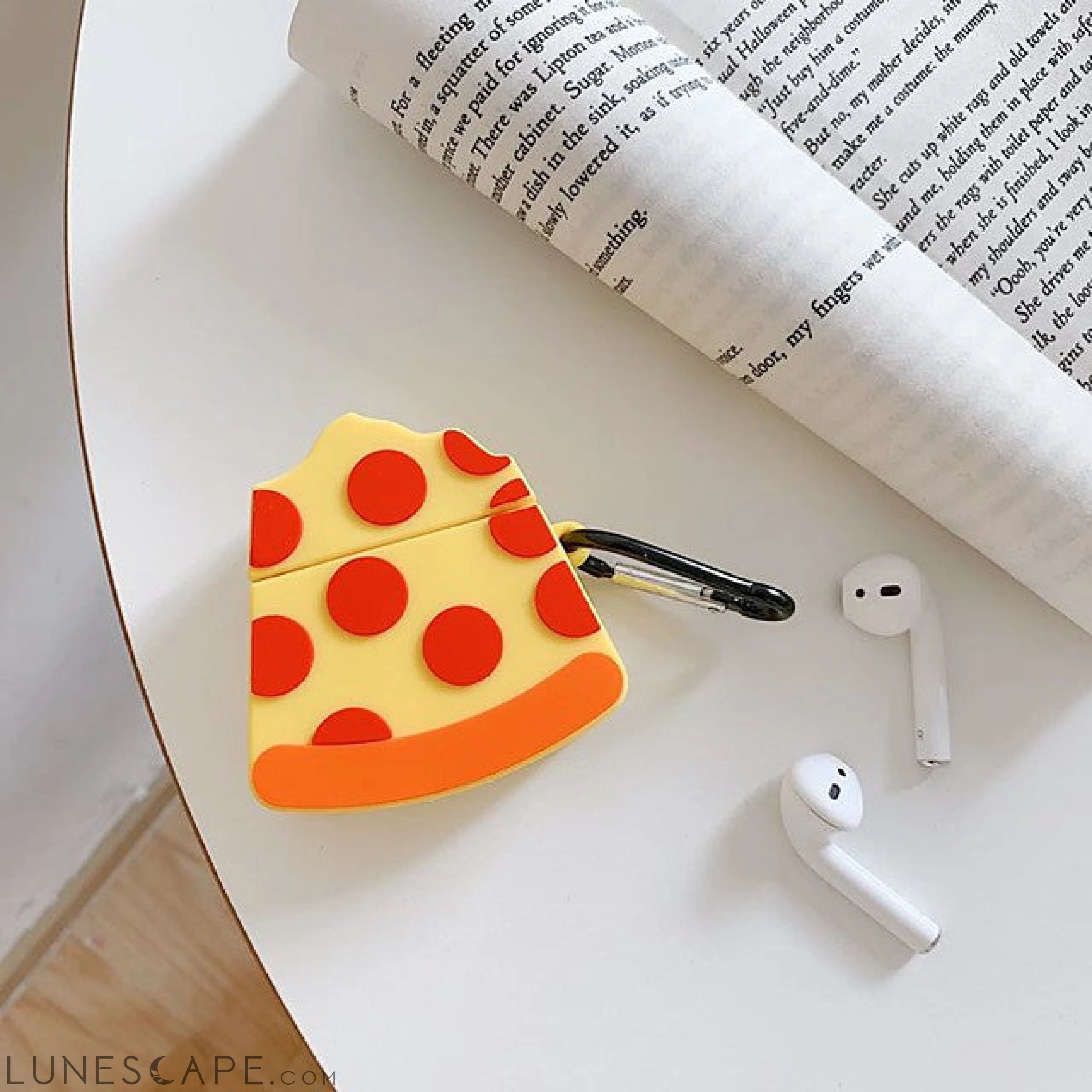 Cheese Pizza AirPods 1/2/3 Cute Headphone Case LUNESCAPE