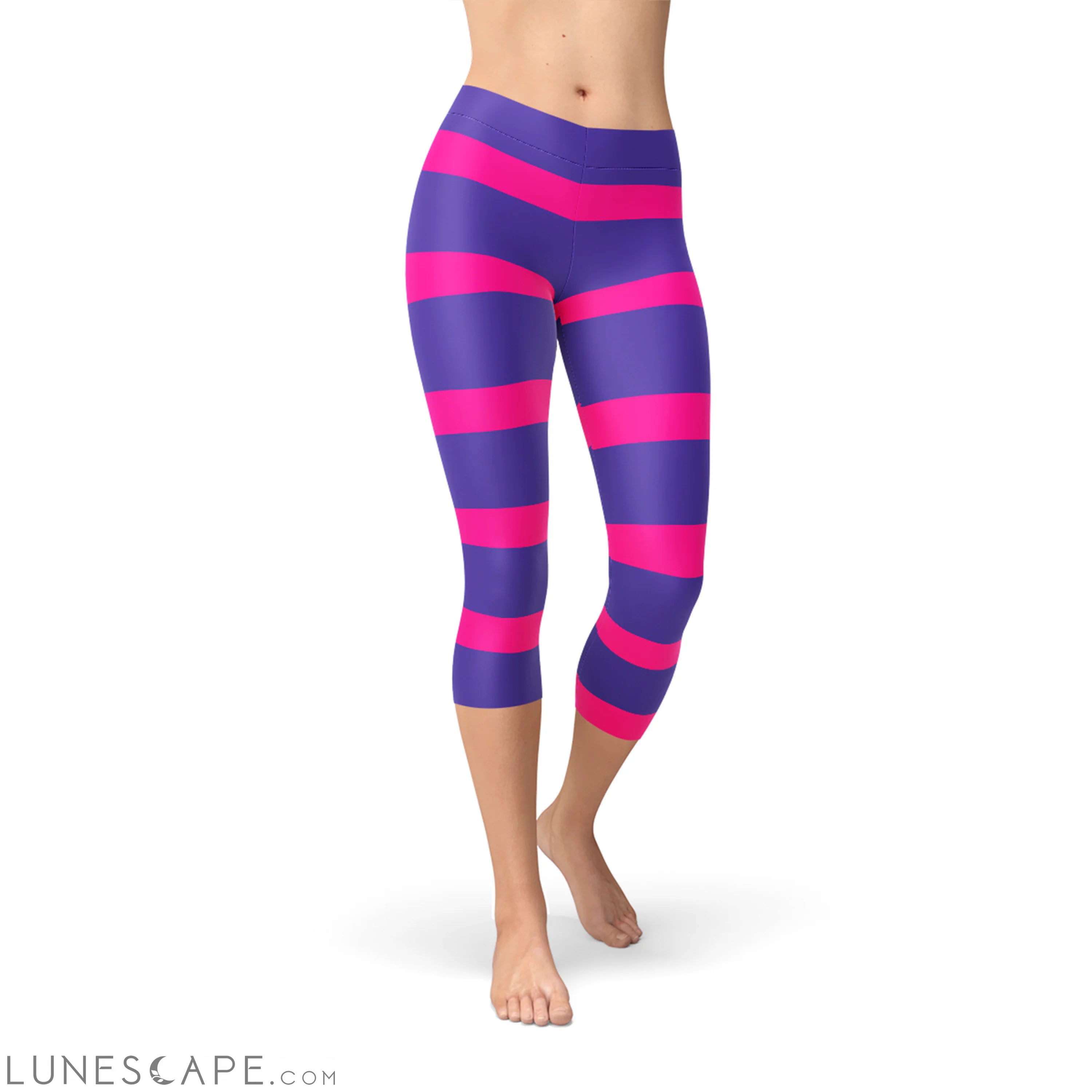Cheshire Cat Capri Leggings Leggings