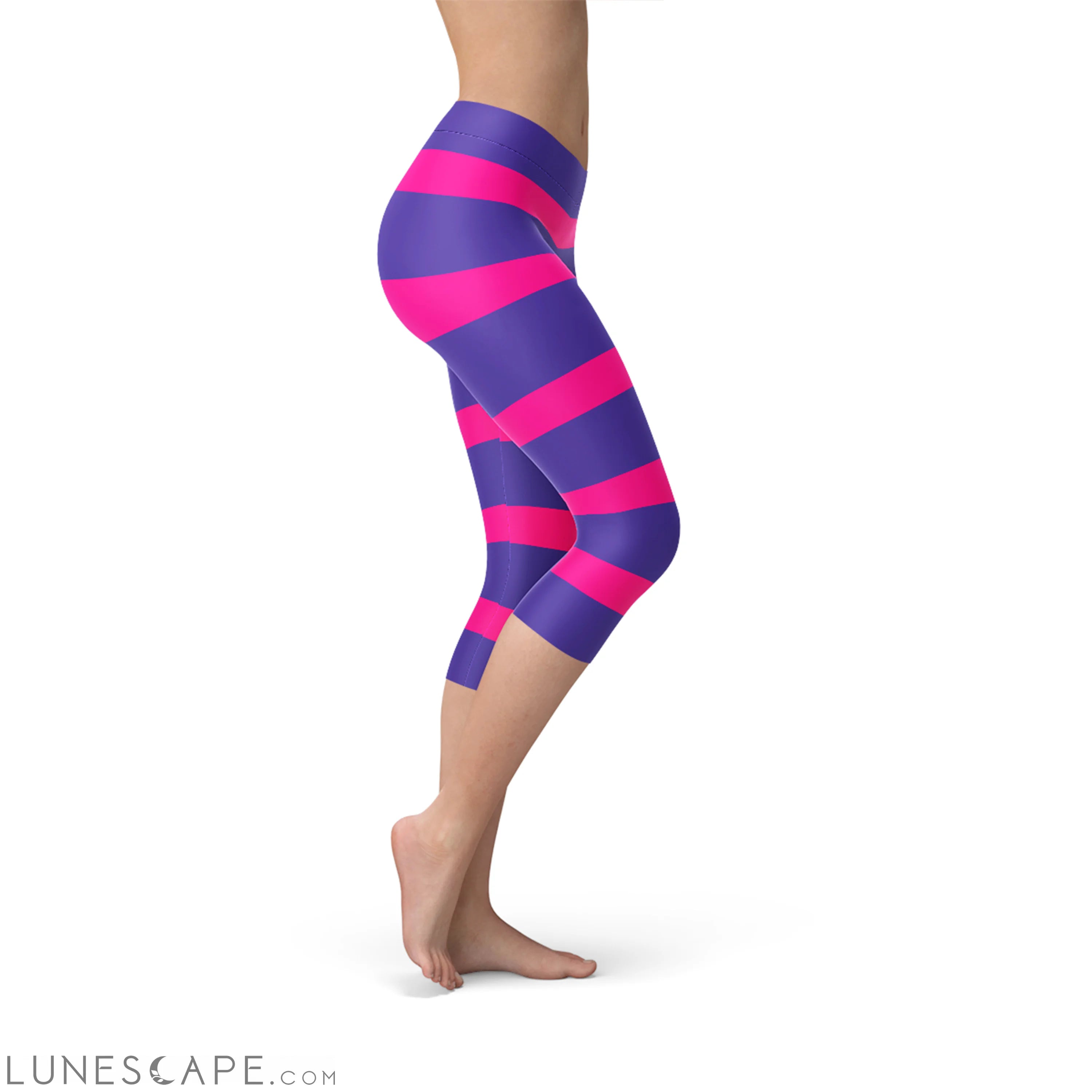 Cheshire Cat Capri Leggings Leggings
