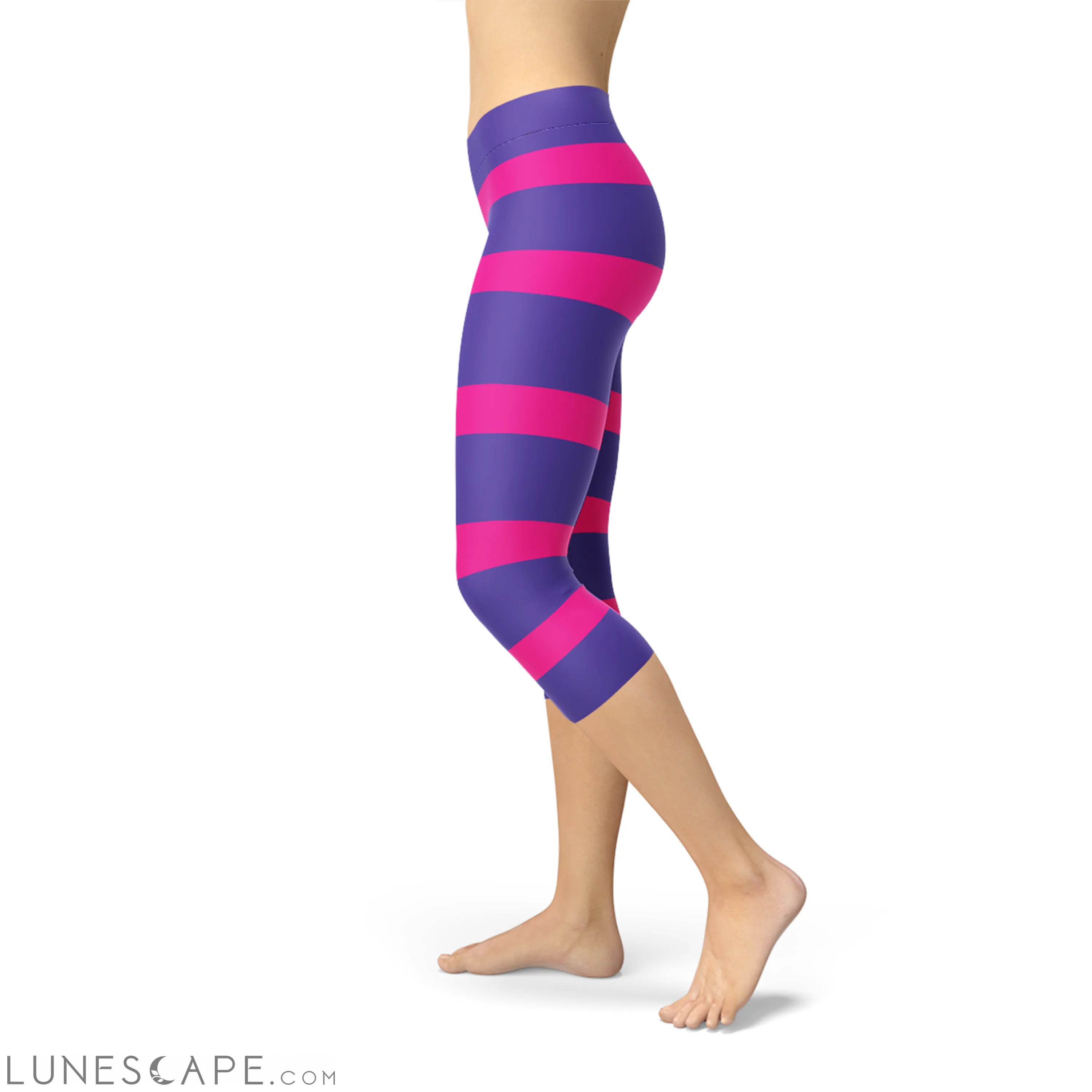 Cheshire Cat Capri Leggings Leggings