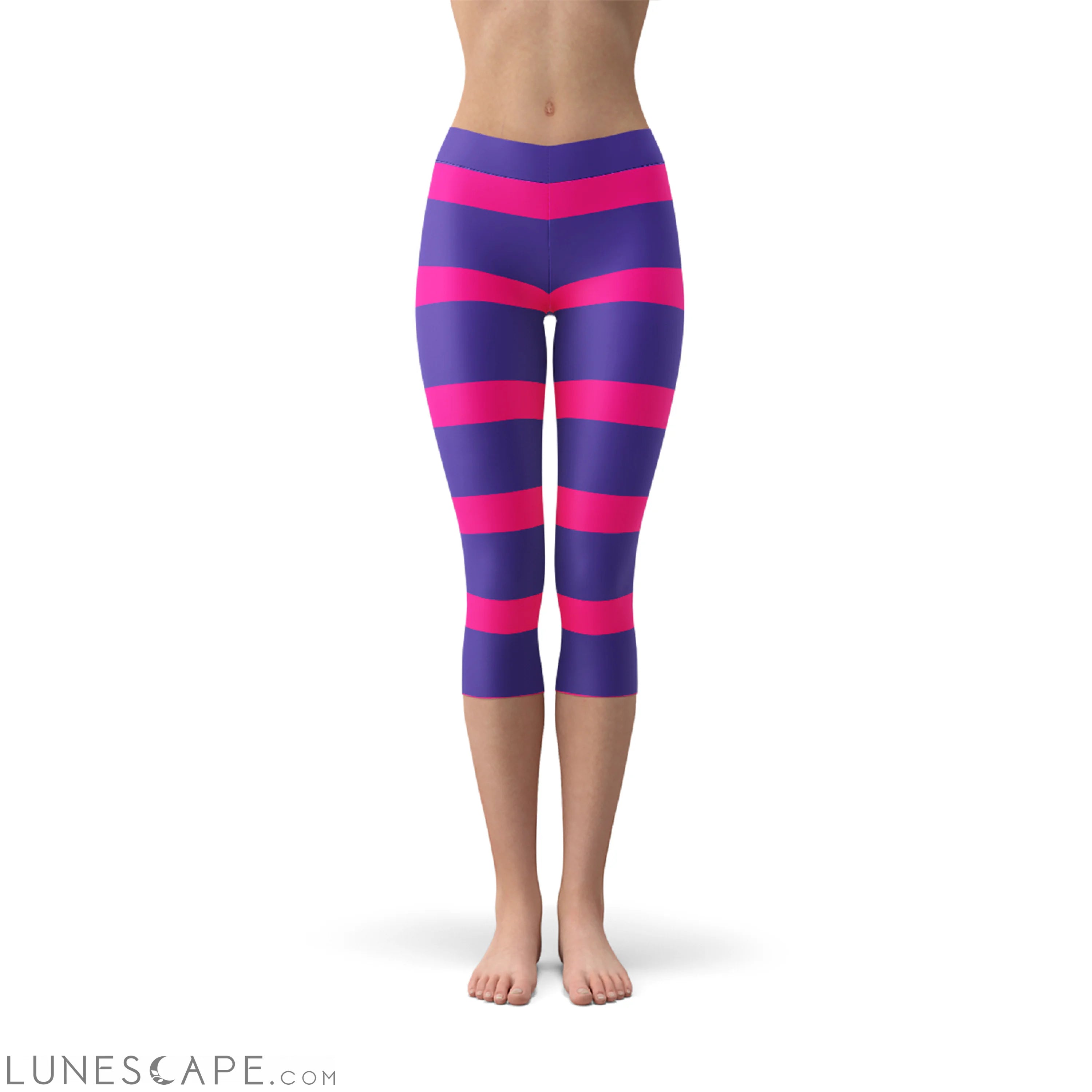Cheshire Cat Capri Leggings Leggings
