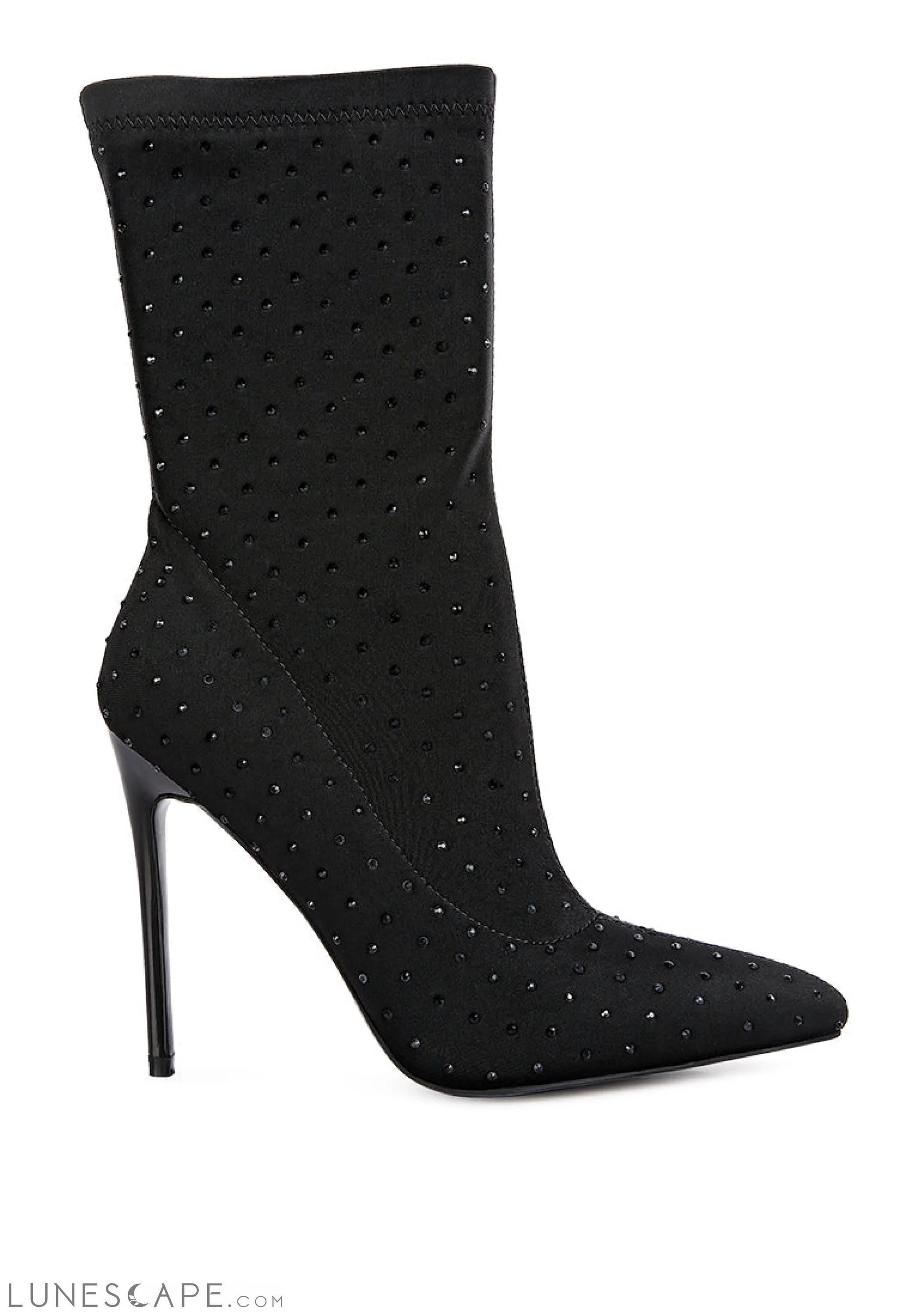 Cheugy Embellished Ankle Boots LUNESCAPE