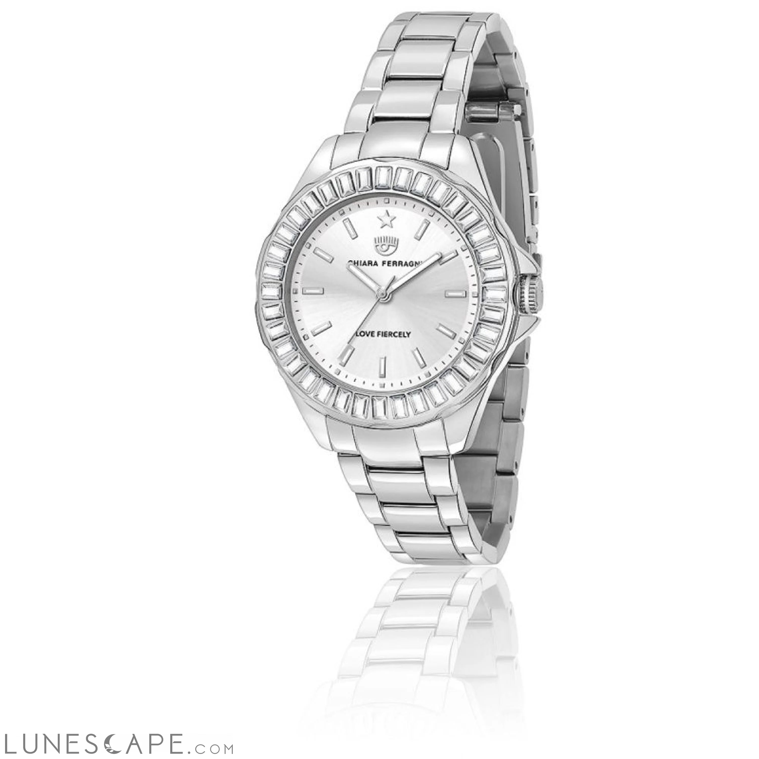 Chiara Ferragni Silver Stainless Steel Watch LUNESCAPE