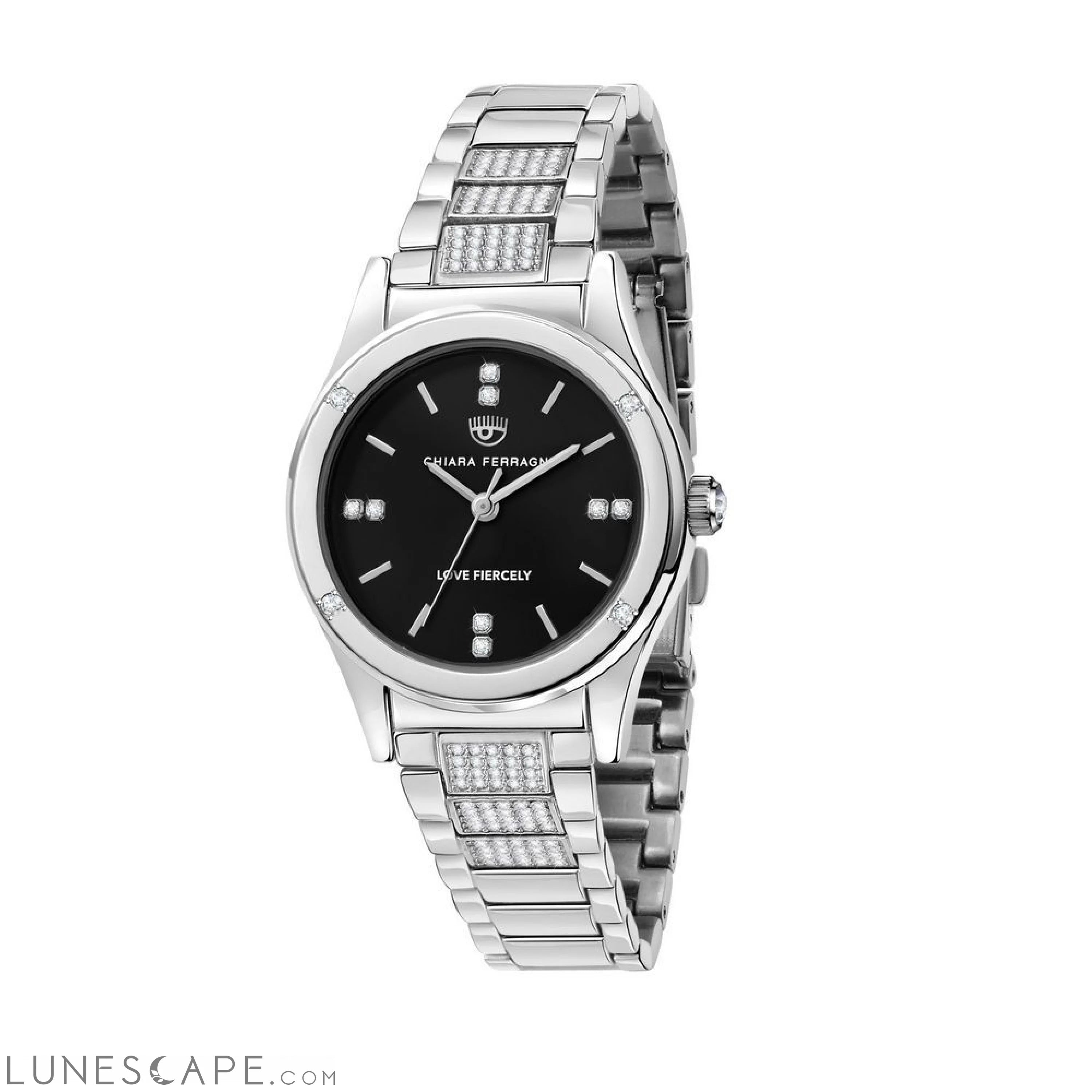 Chiara Ferragni Silver Stainless Steel Watch LUNESCAPE