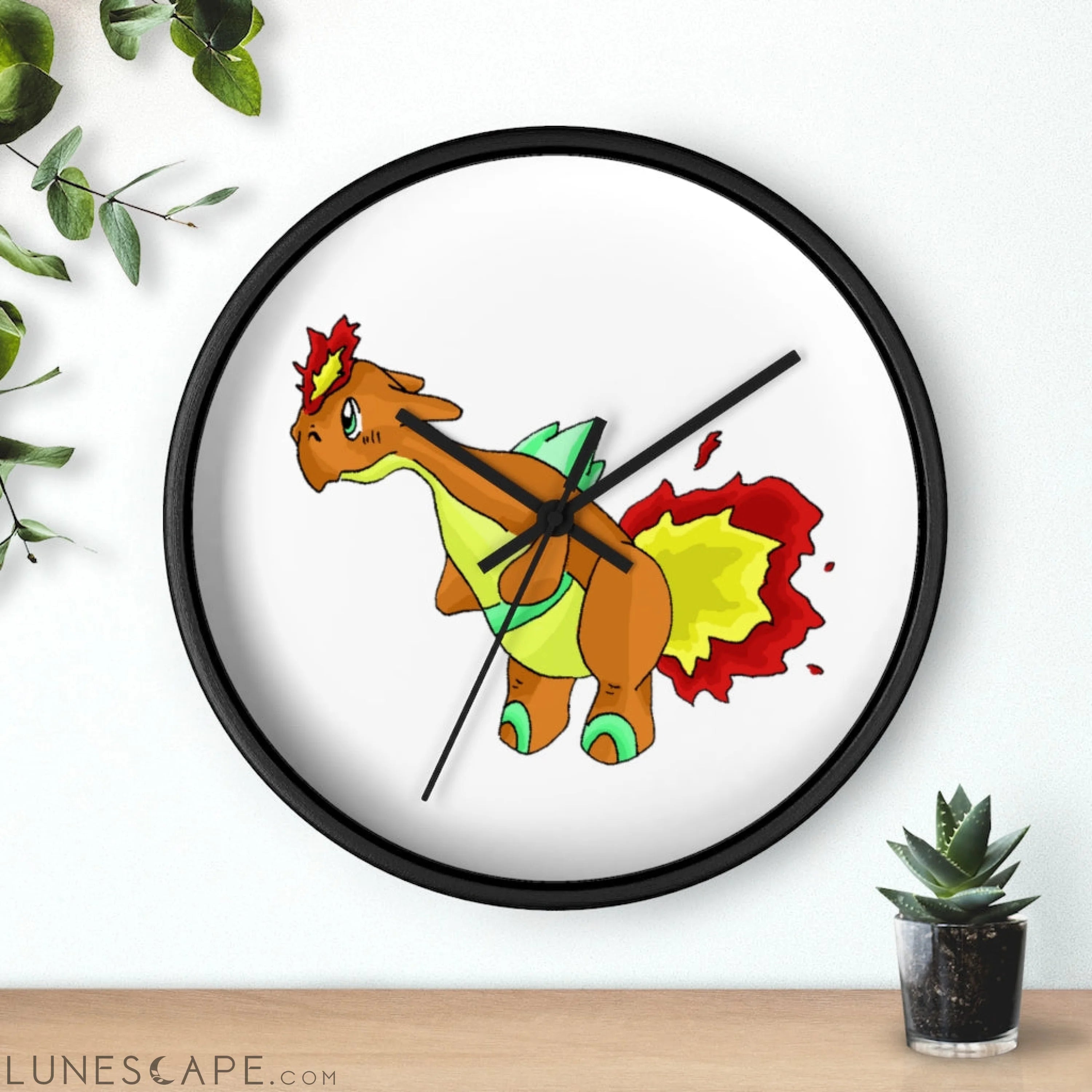 Chibiki Wall clock LUNESCAPE