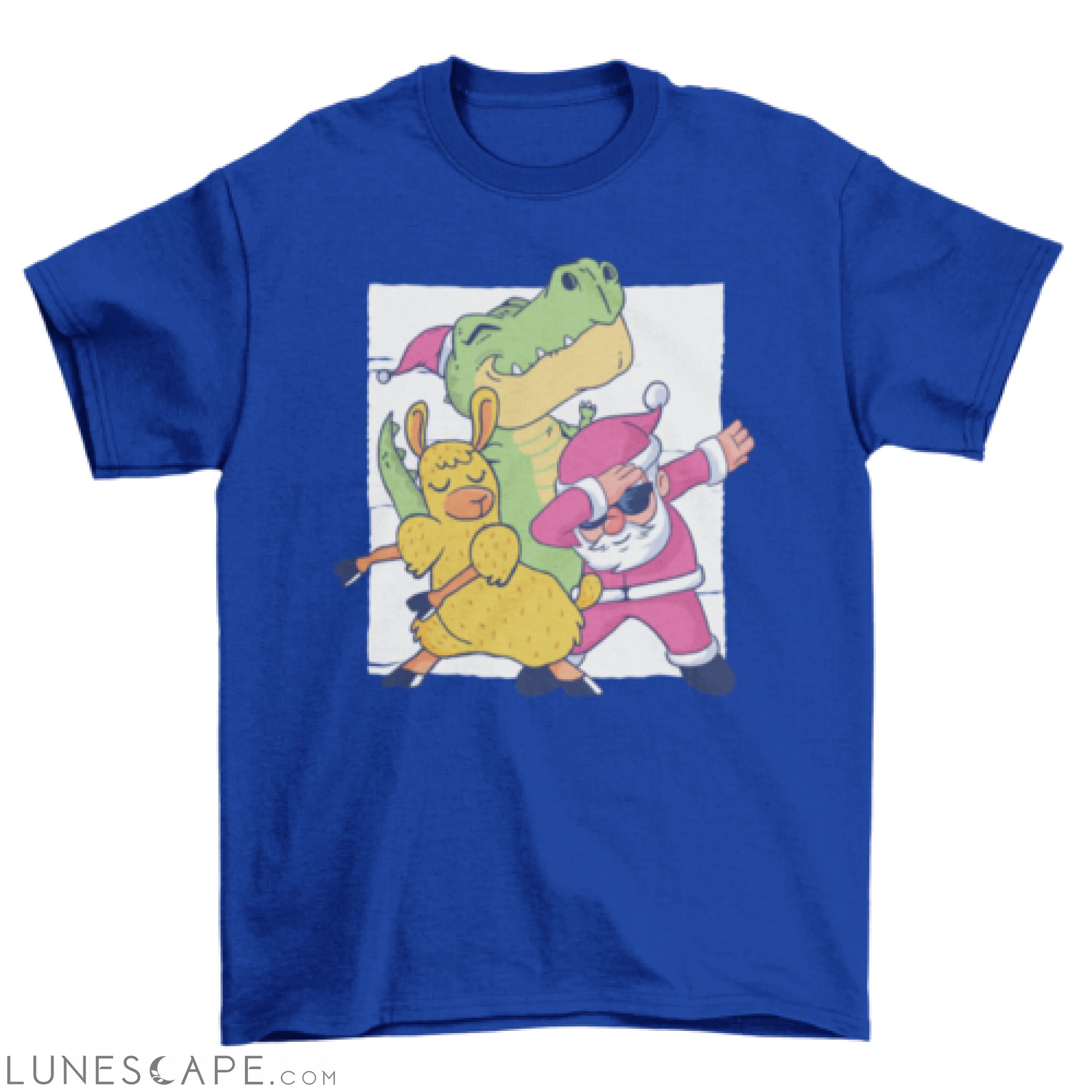 Christmas Characters Funny T-shirt LUNESCAPE