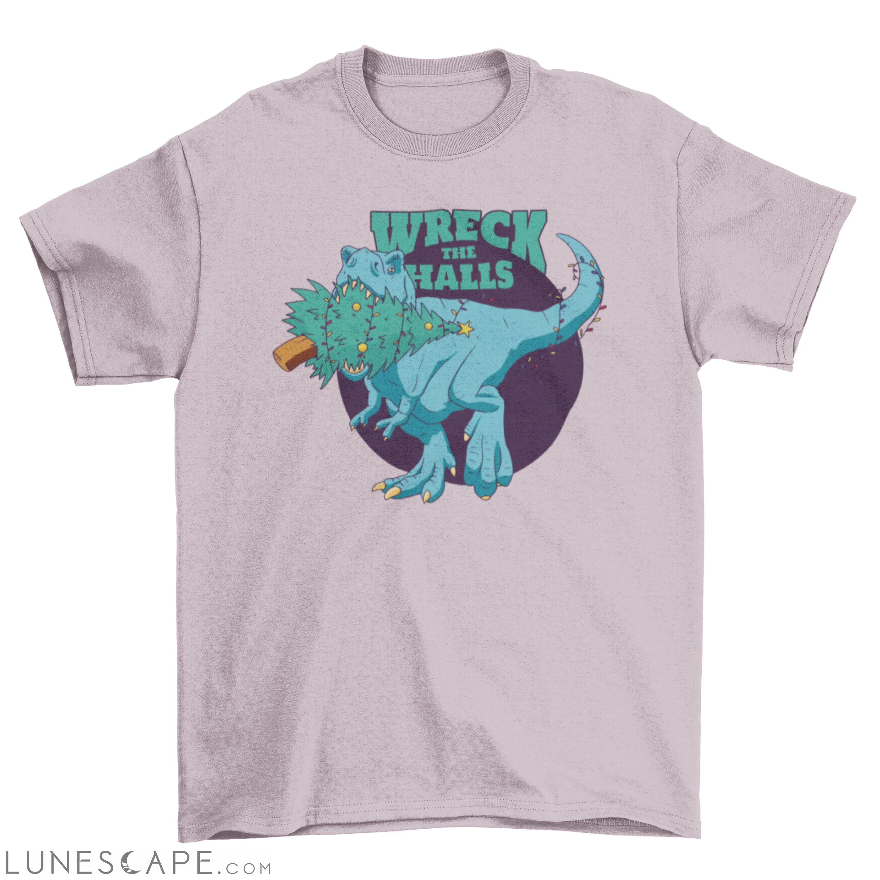 Christmas t-rex quote t-shirt LUNESCAPE