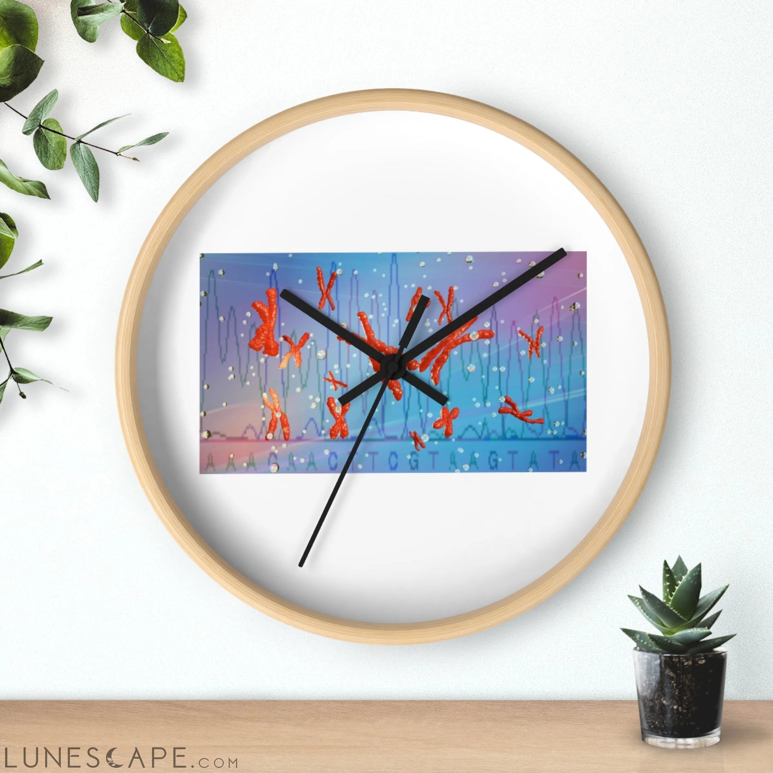 Chromosomes Wall clock LUNESCAPE