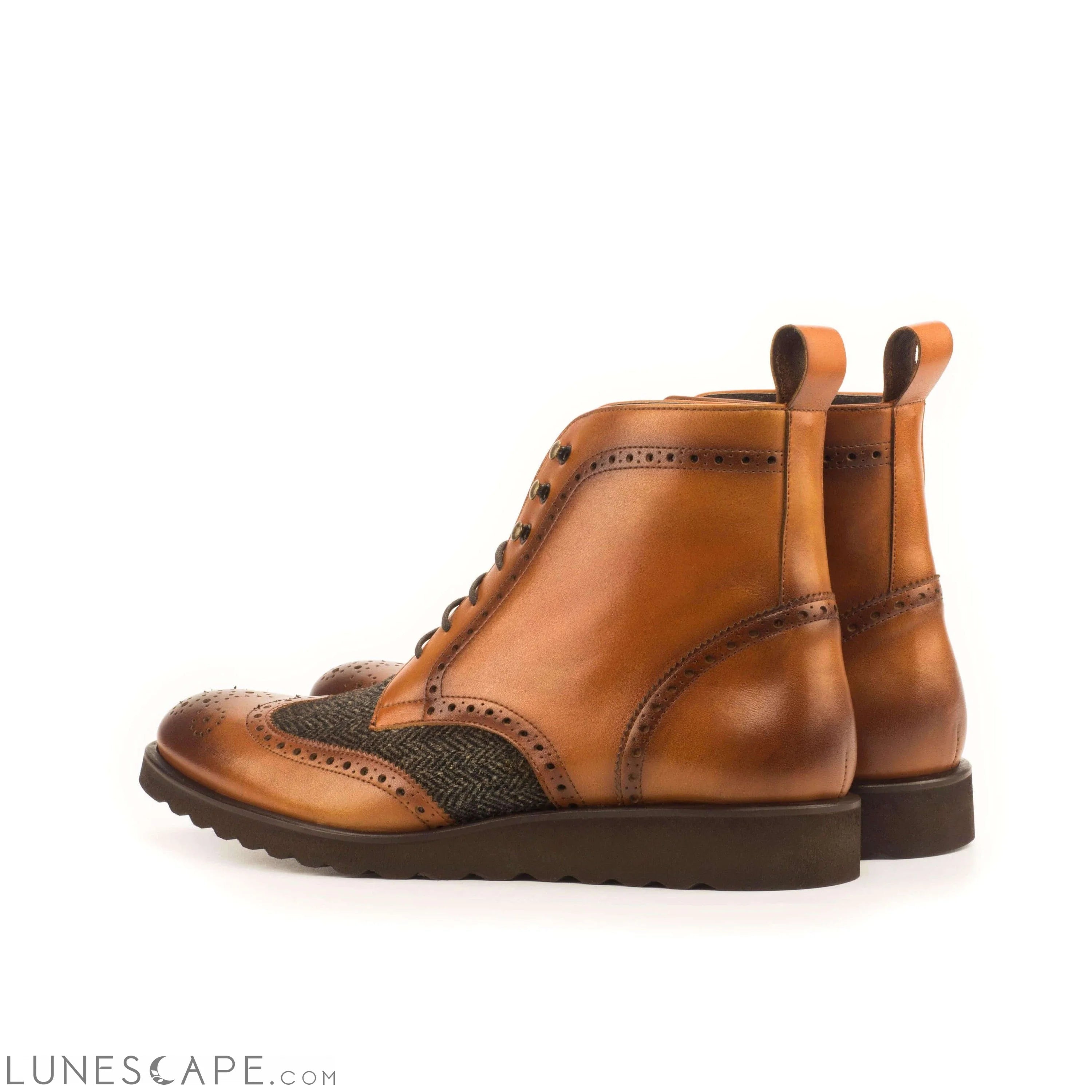 Cina Military Brogue Boots II LUNESCAPE