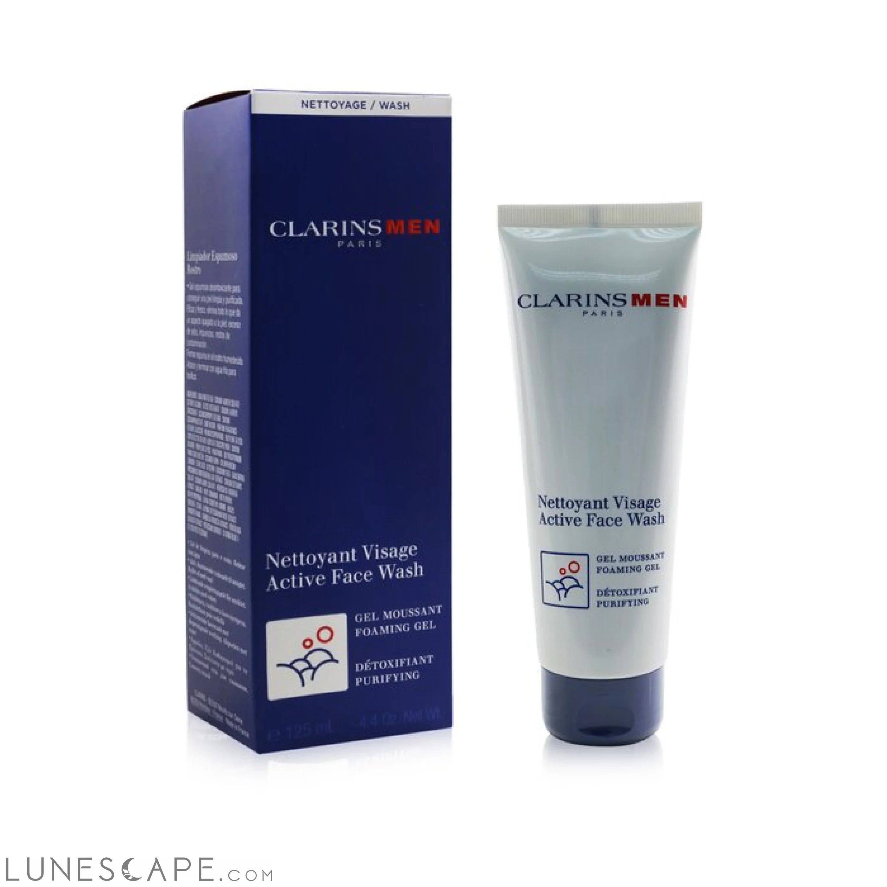 CLARINS - Men Active Face Wash LUNESCAPE