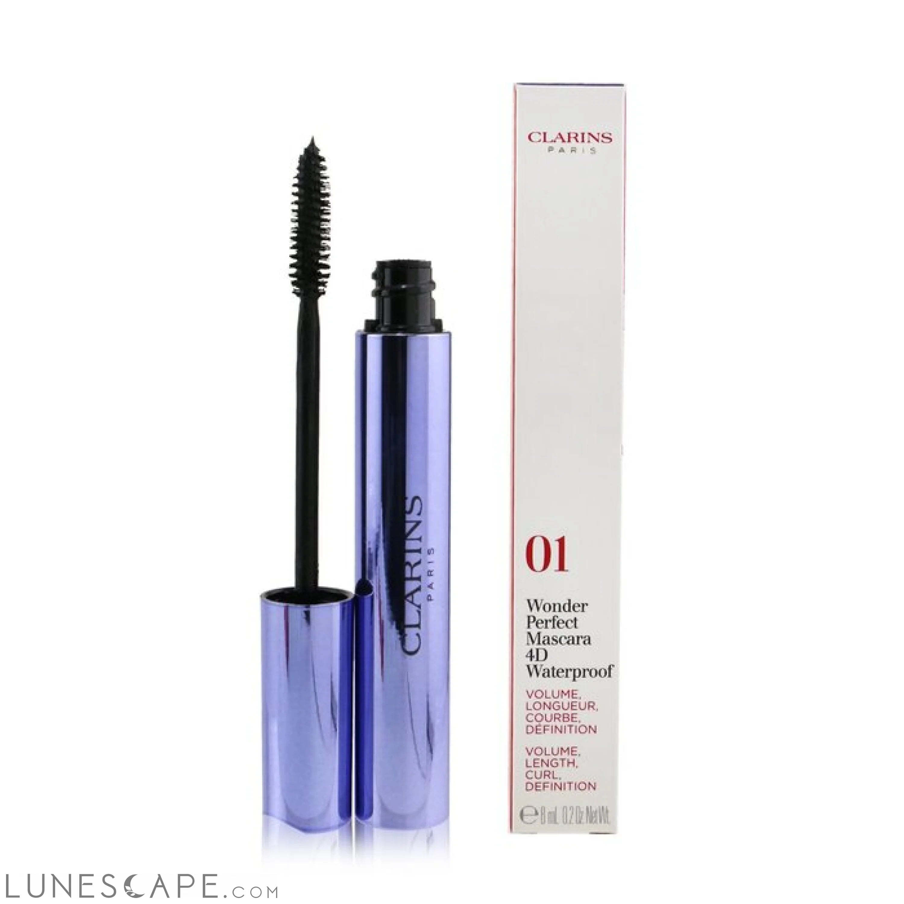 CLARINS - Wonder Perfect Mascara 4D Waterproof 8ml/0.2oz LUNESCAPE