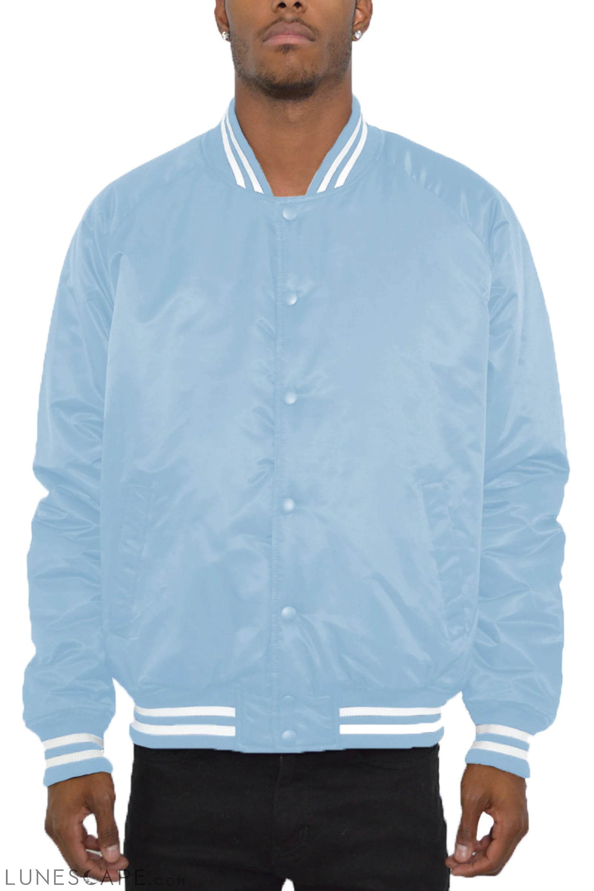 Classic Varsity Bomber Jacket LUNESCAPE