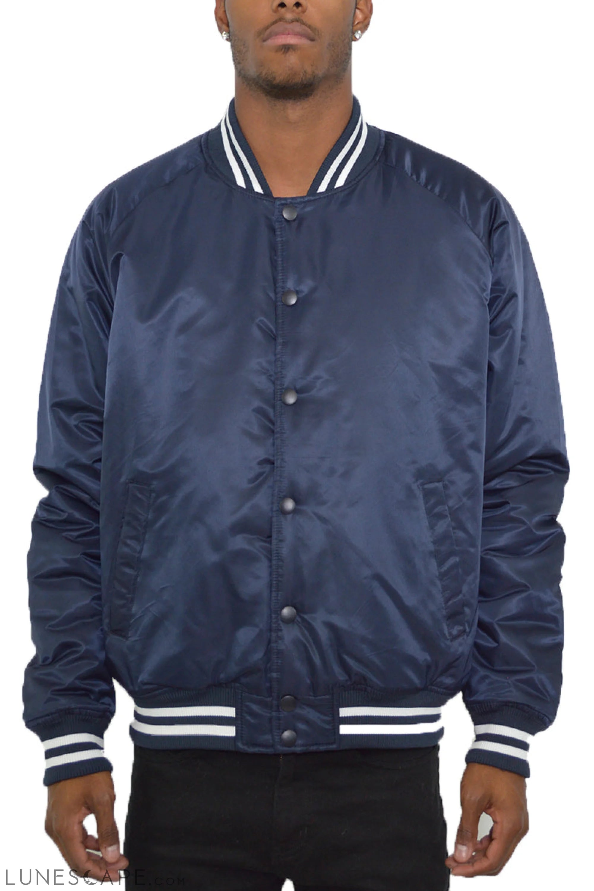 Classic Varsity Bomber Jacket LUNESCAPE