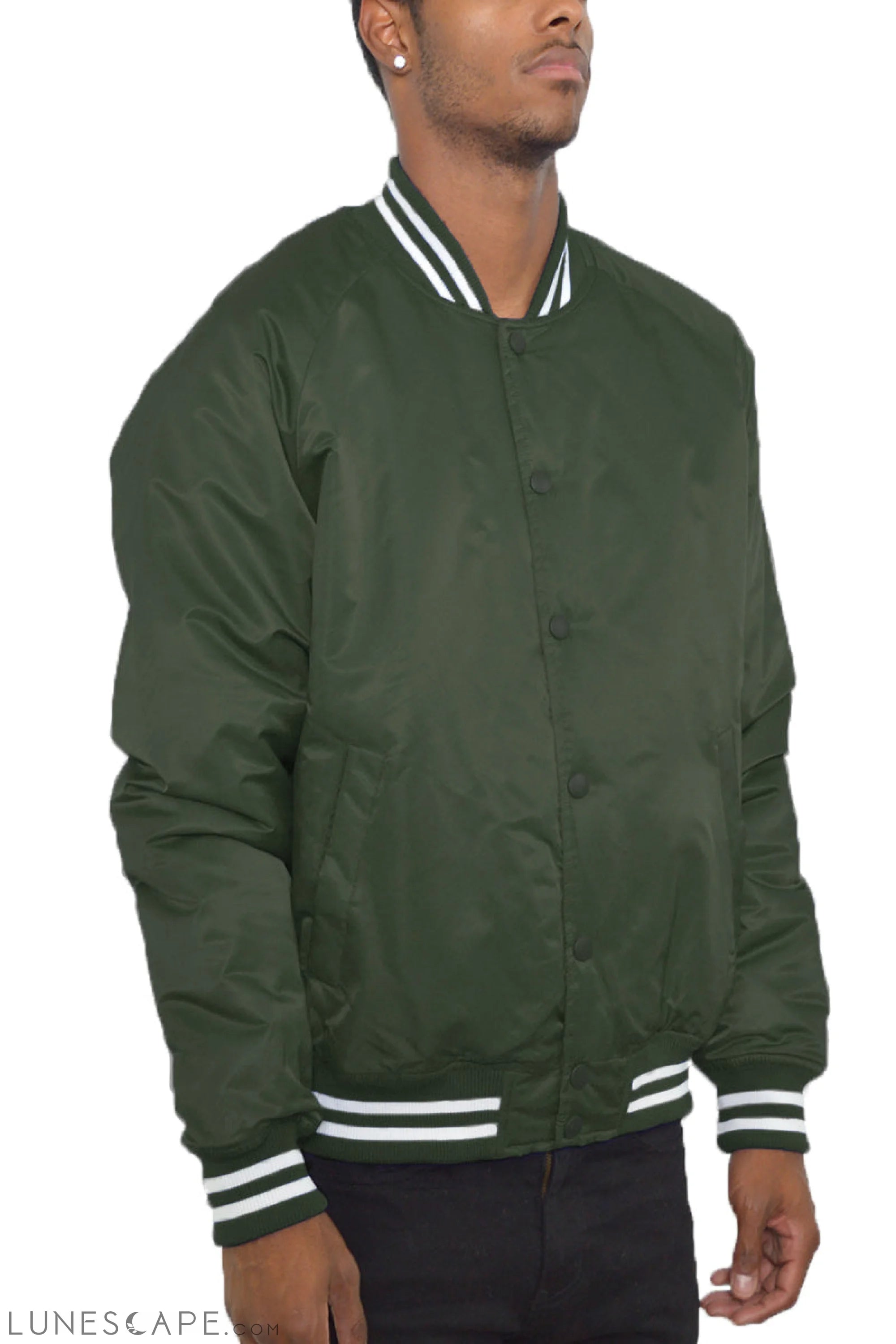 Classic Varsity Bomber Jacket LUNESCAPE