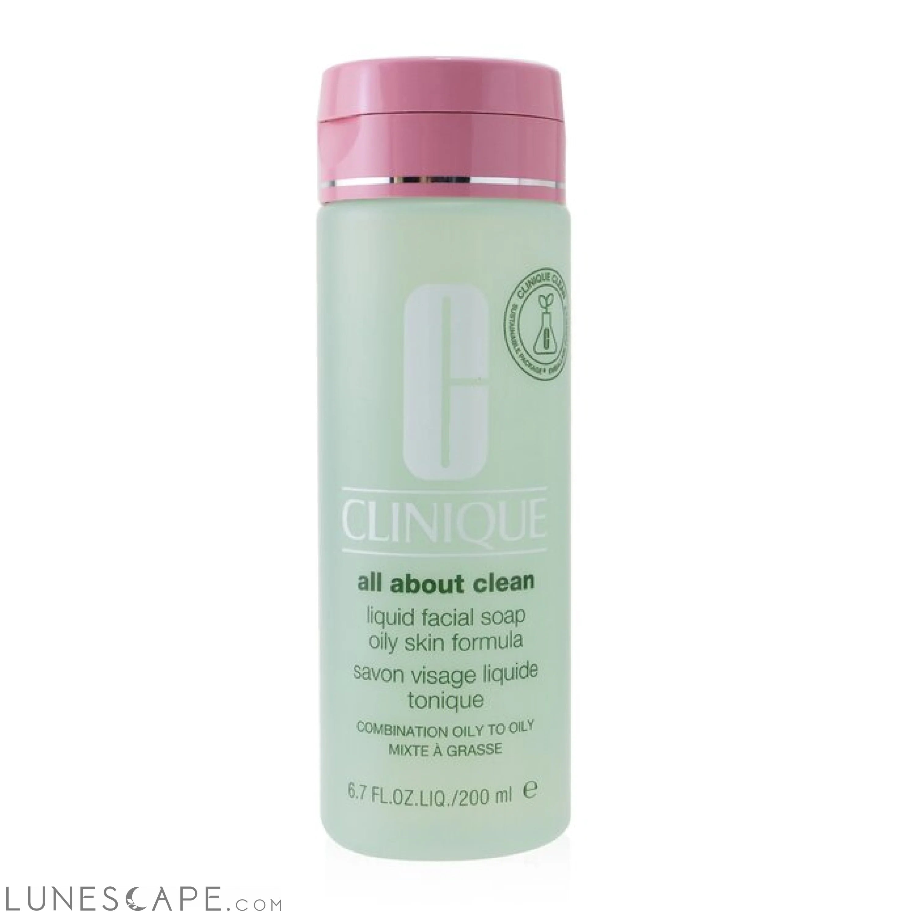 CLINIQUE - All About Clean Liquid Facial Soap Oily Skin Formula LUNESCAPE