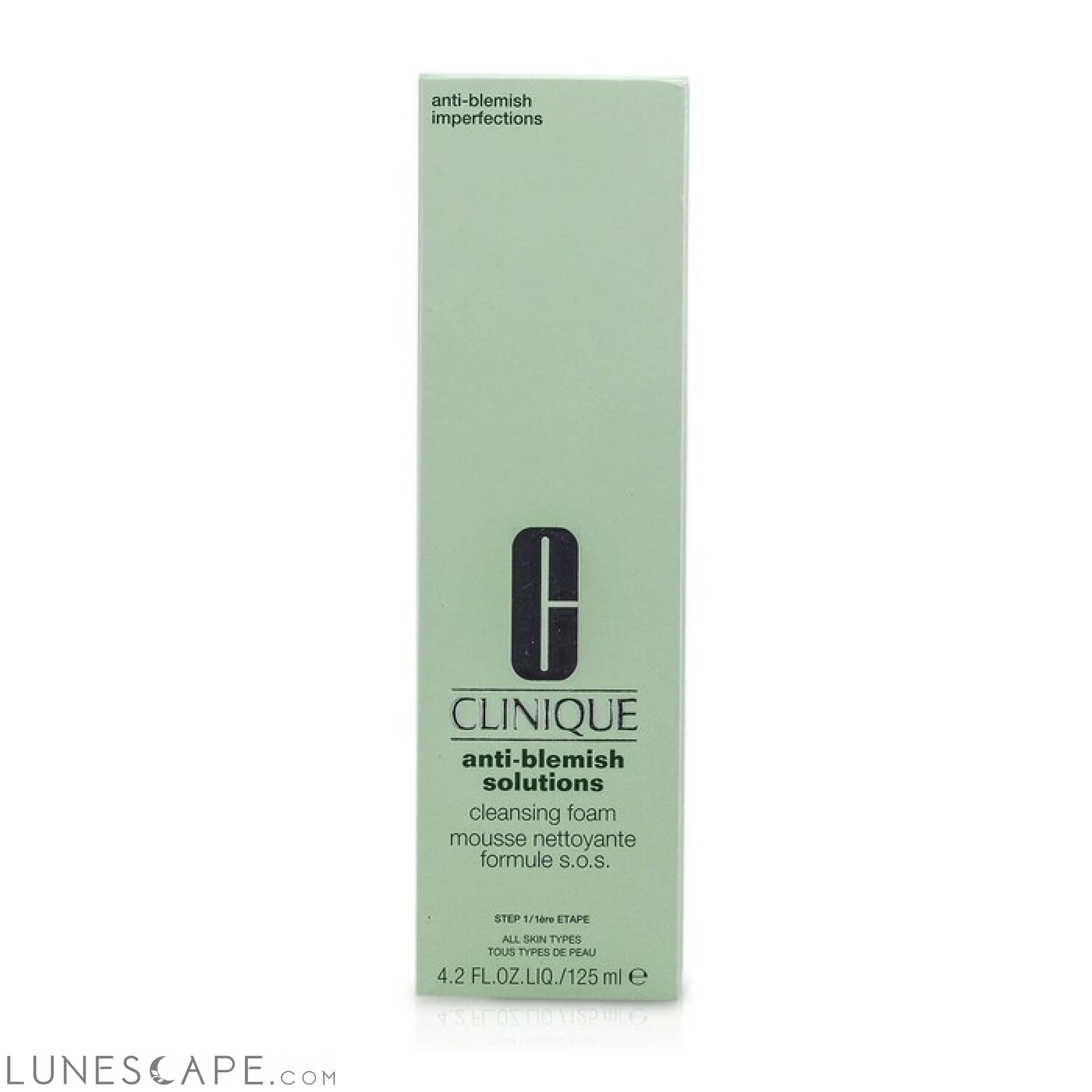 CLINIQUE - Anti-Blemish Solutions Cleansing Foam - For All Skin Types LUNESCAPE