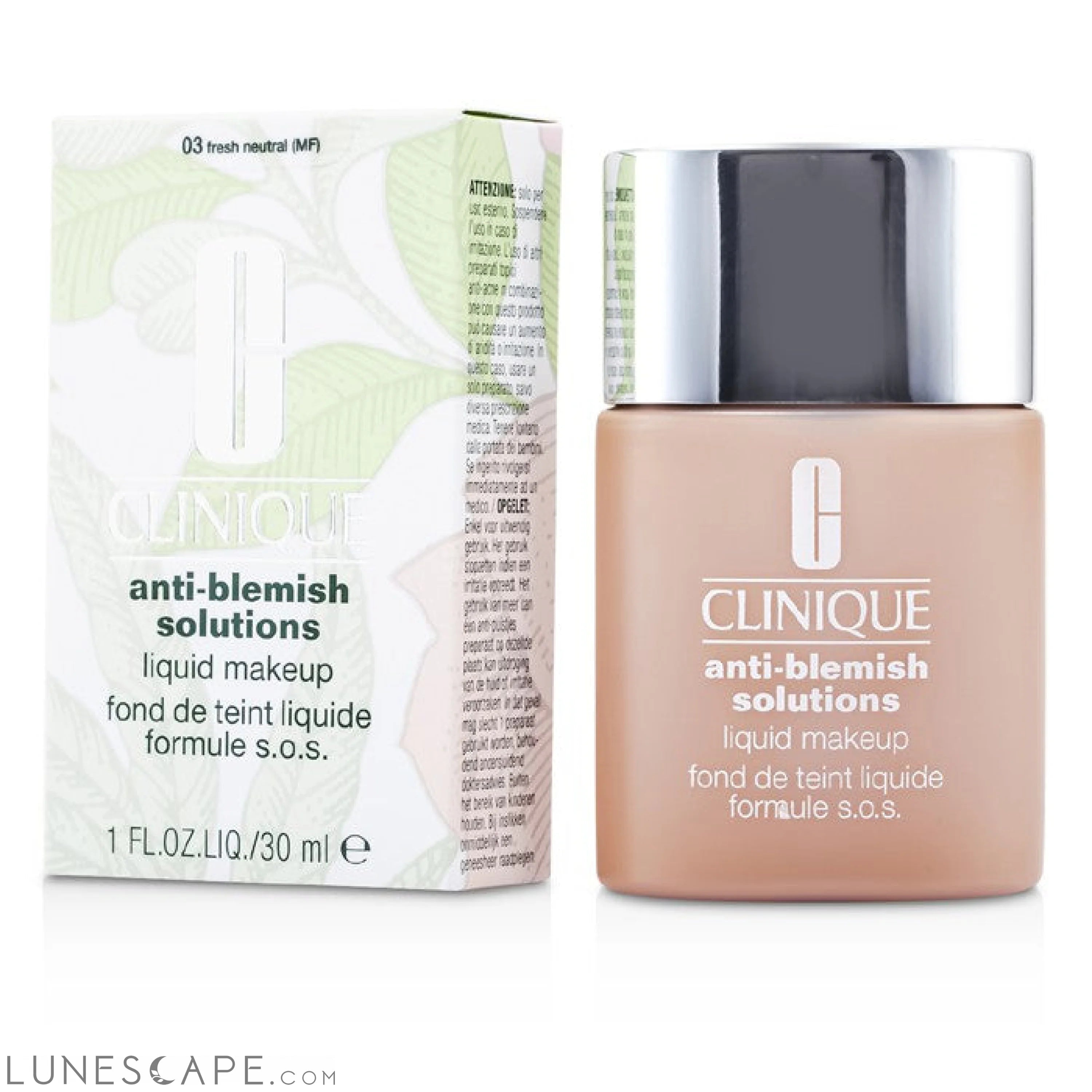 CLINIQUE - Anti Blemish Solutions Liquid Makeup 30ml/1oz LUNESCAPE