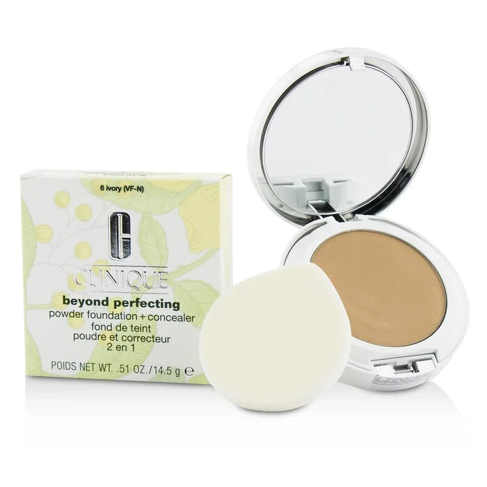 CLINIQUE - Beyond Perfecting Powder Foundation + Corrector 14.5g/0.51oz LUNESCAPE