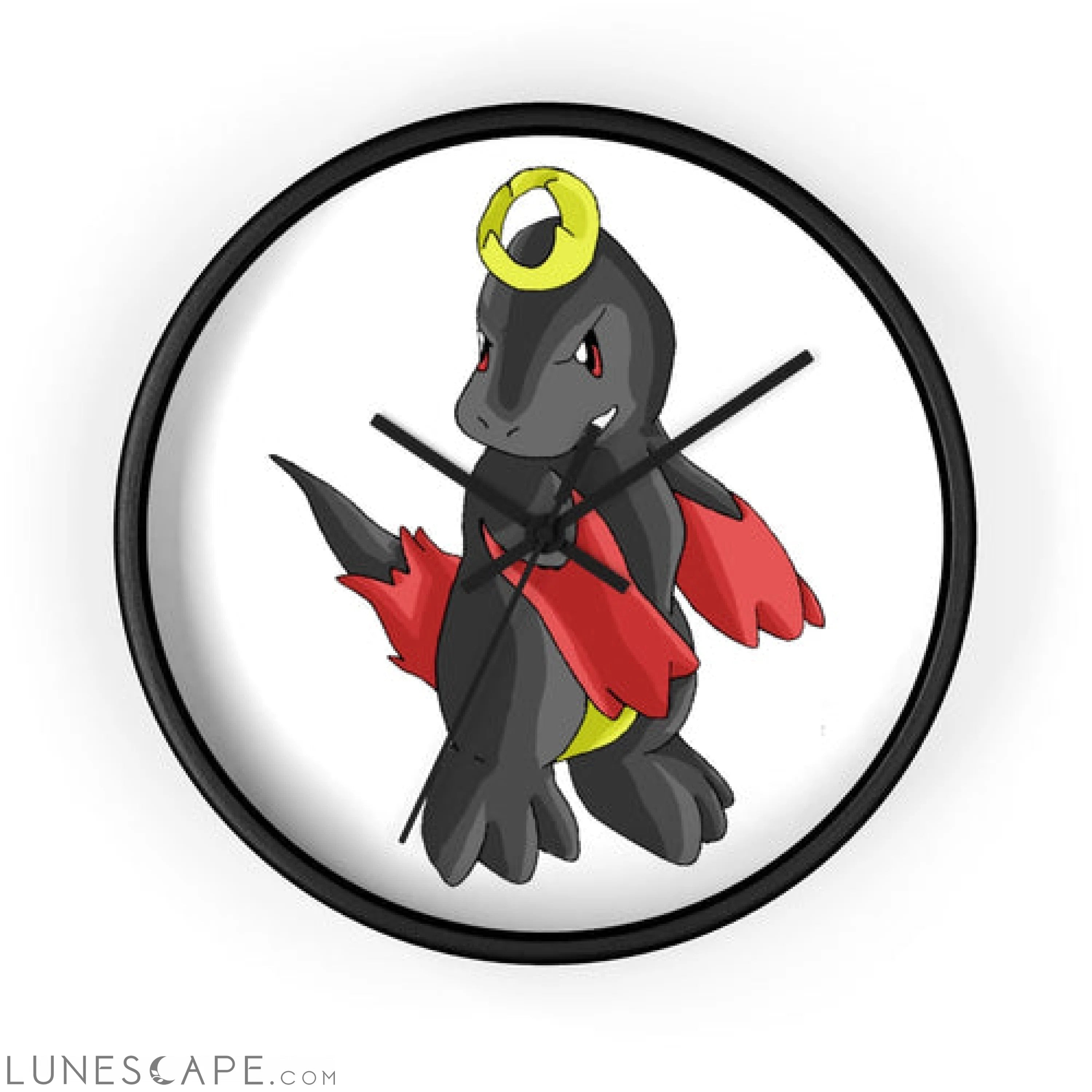 Cloudyking Wall clock LUNESCAPE