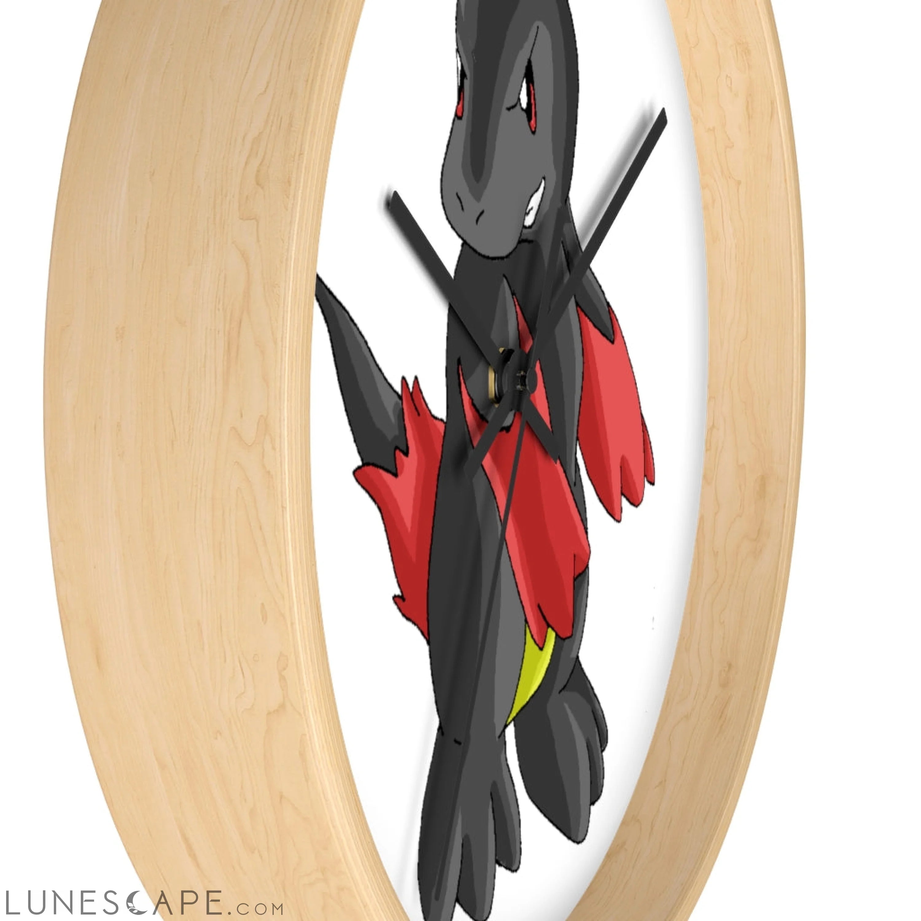 Cloudyking Wall clock LUNESCAPE