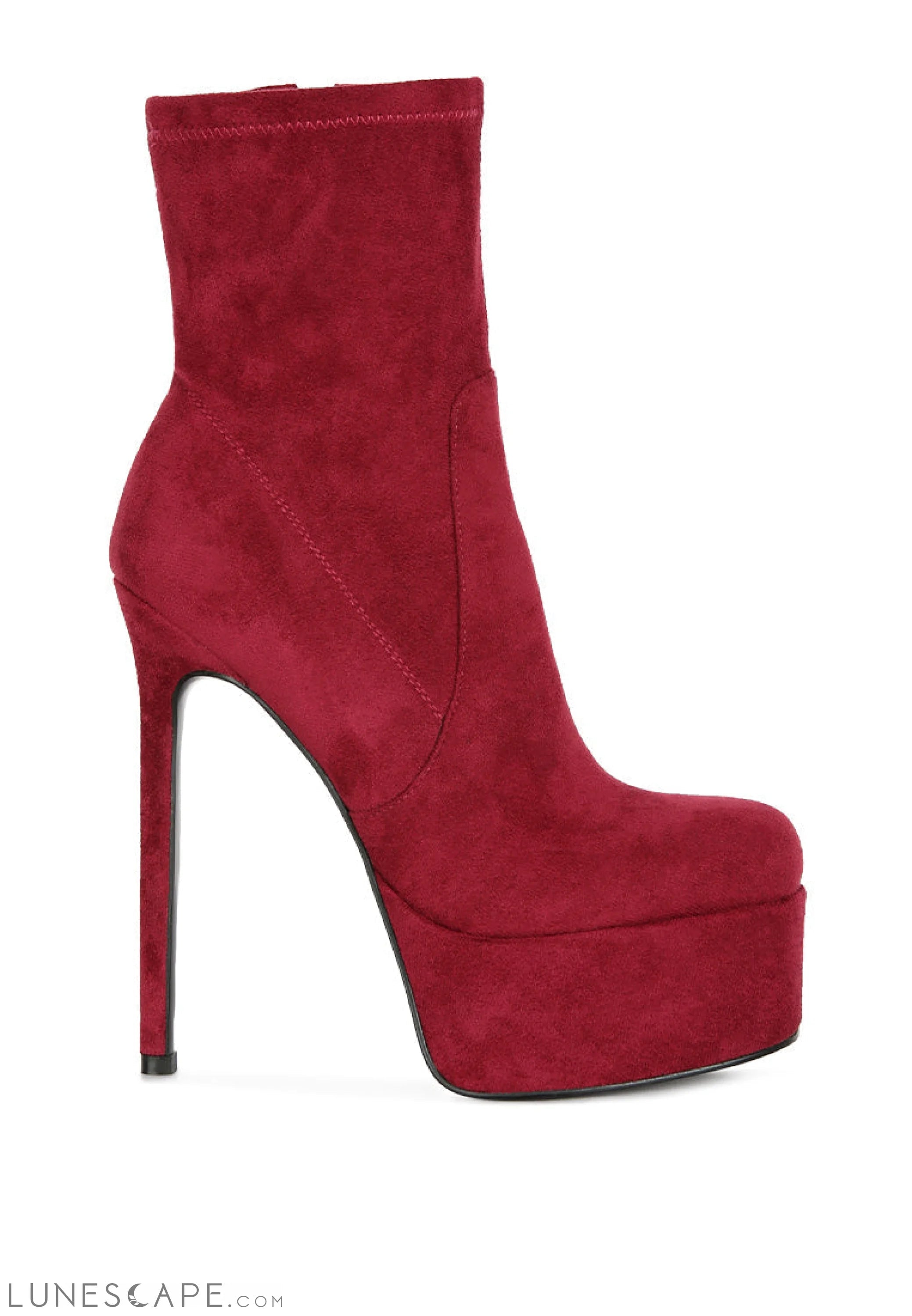 Clubbing High Heele Platform Ankle Boots LUNESCAPE
