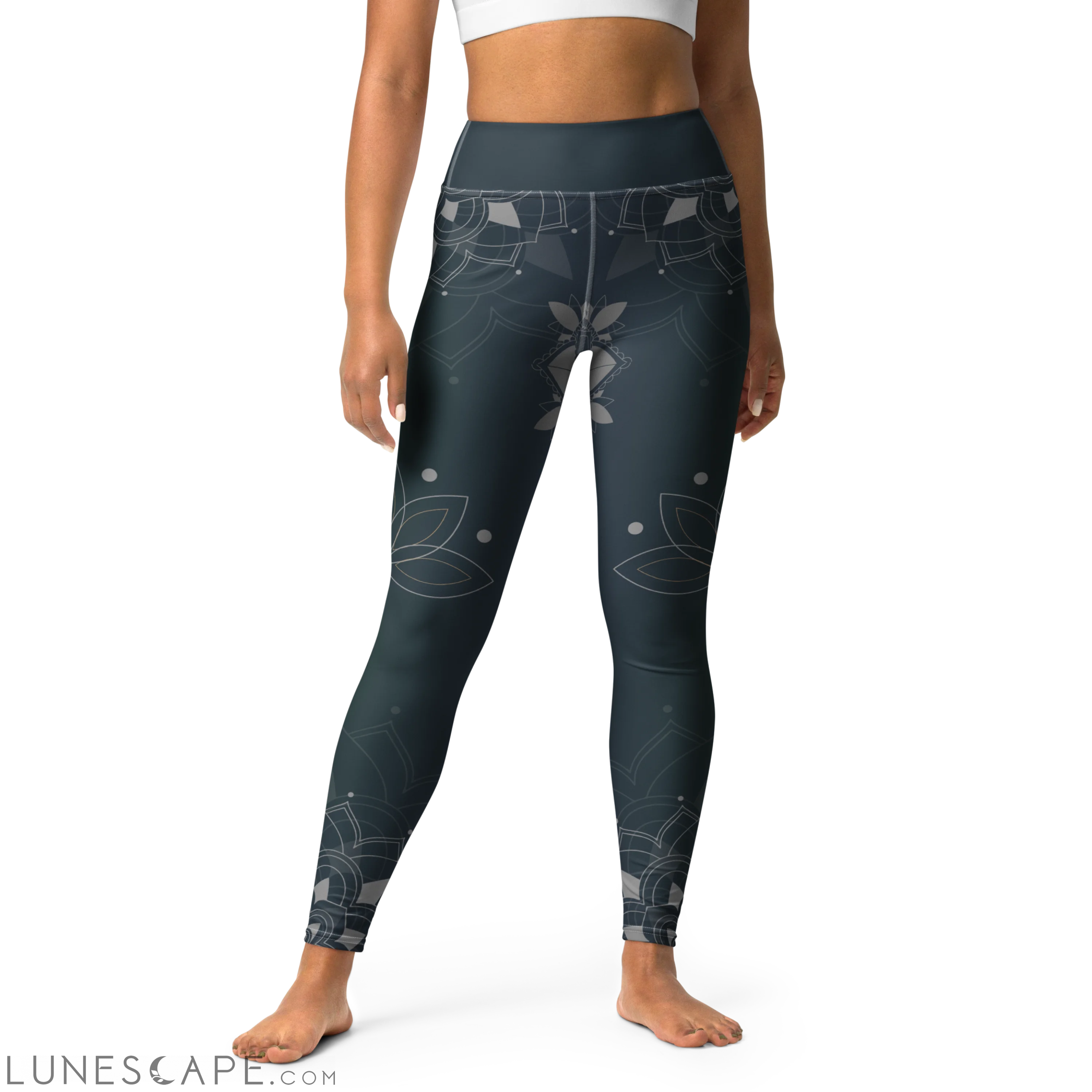 CoastFlex Sport Cosmic Drift Full Length Leggings LUNESCAPE