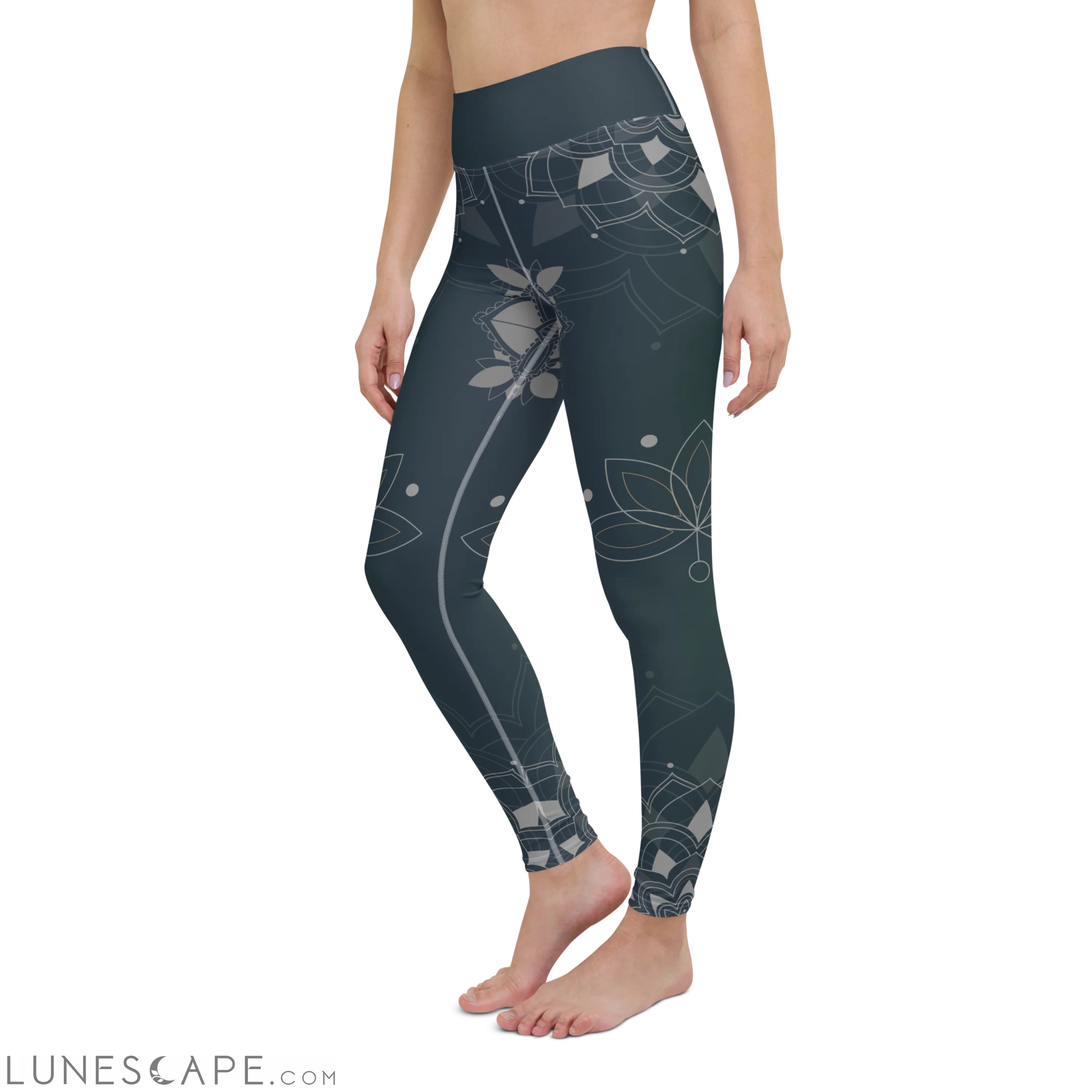 CoastFlex Sport Cosmic Drift Full Length Leggings LUNESCAPE