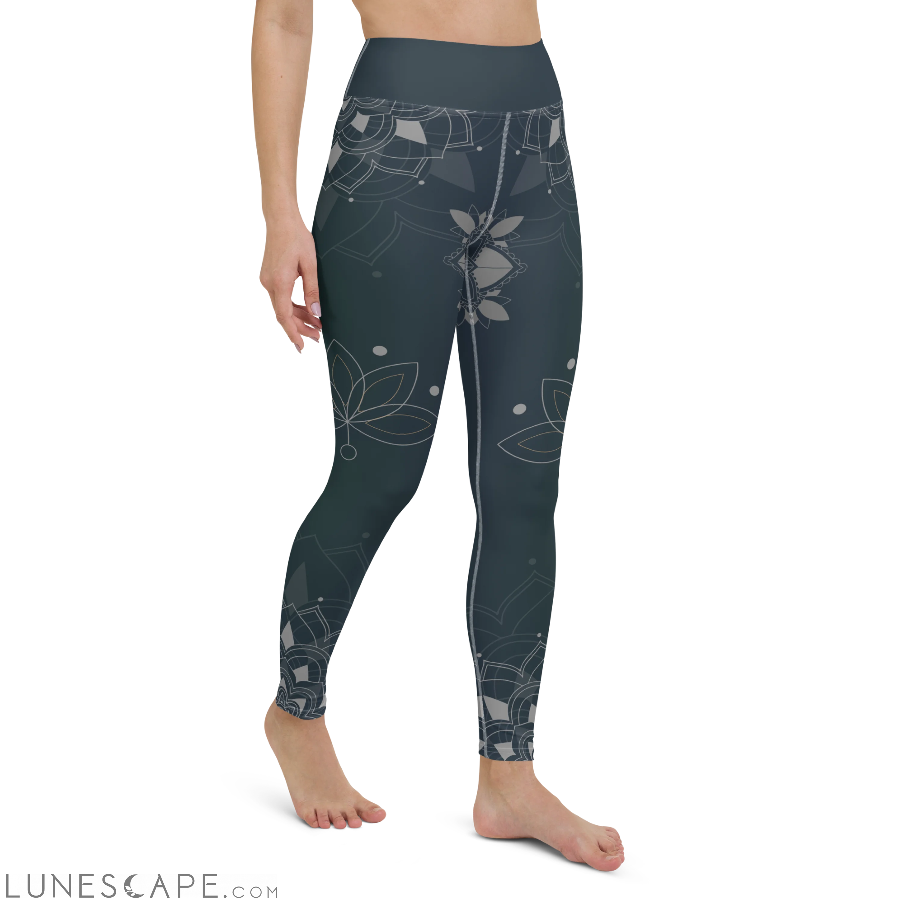 CoastFlex Sport Cosmic Drift Full Length Leggings LUNESCAPE