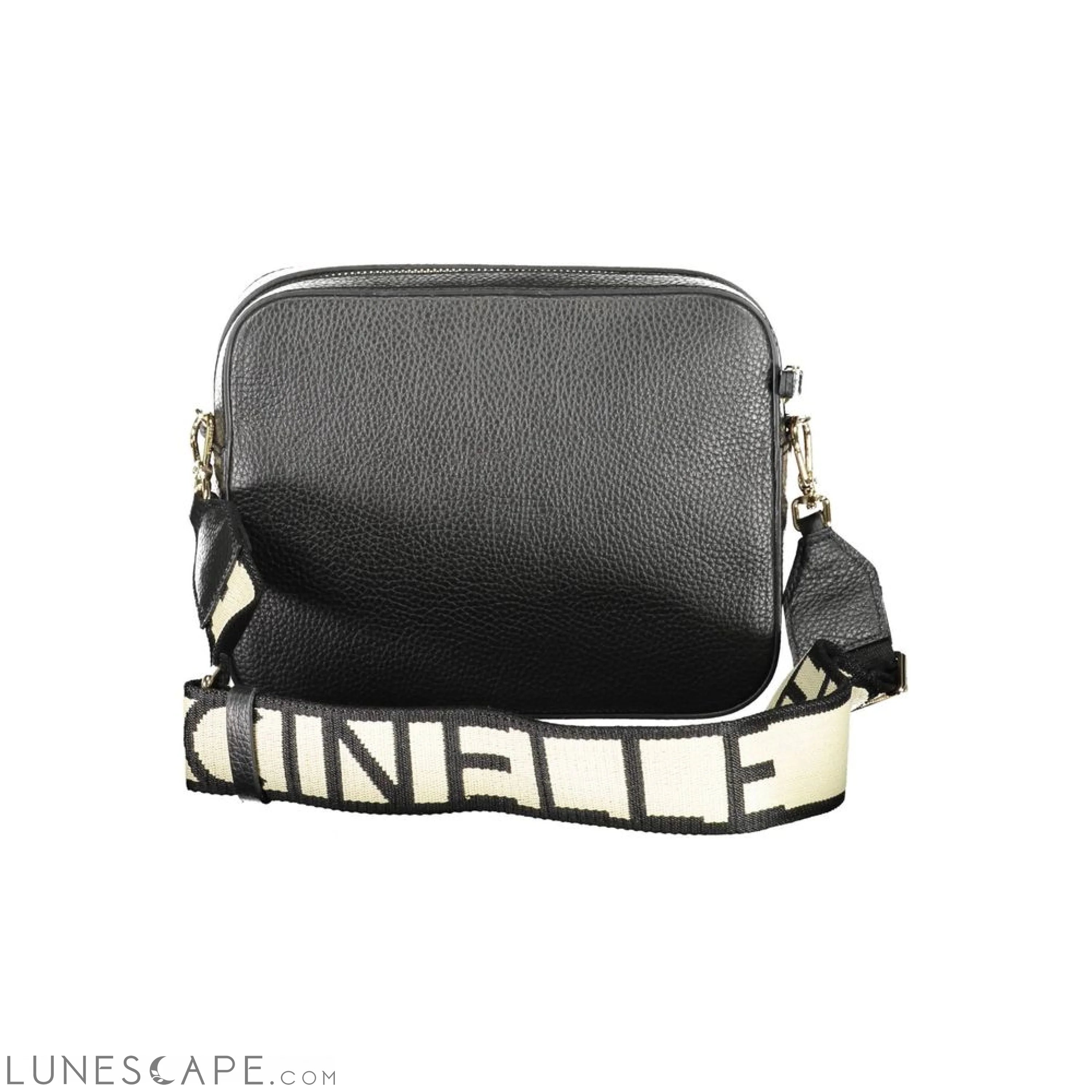 Coccinelle Black Leather Women Handbag LUNESCAPE