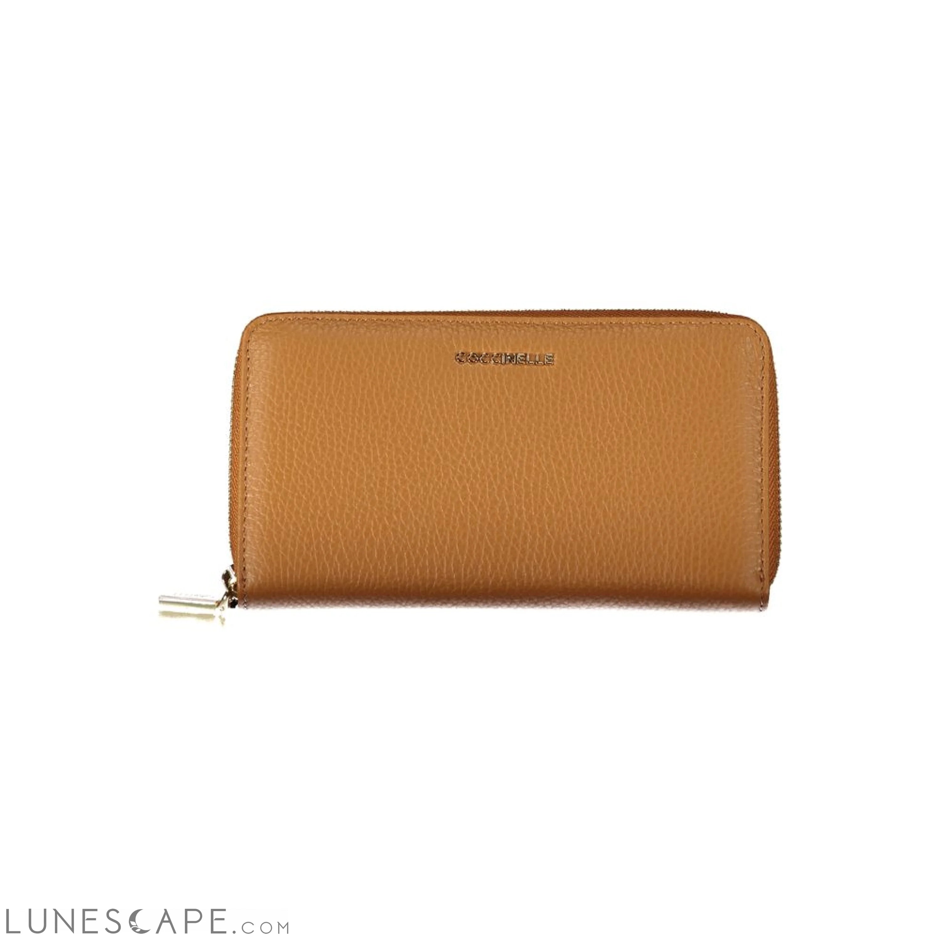 Coccinelle Brown Leather Wallet LUNESCAPE