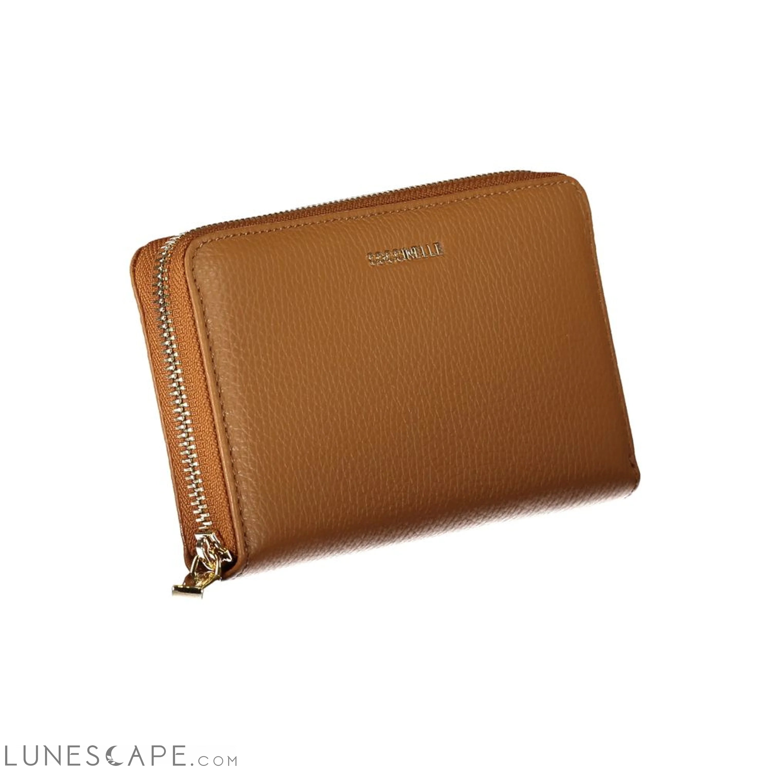 Coccinelle Brown Leather Wallet LUNESCAPE